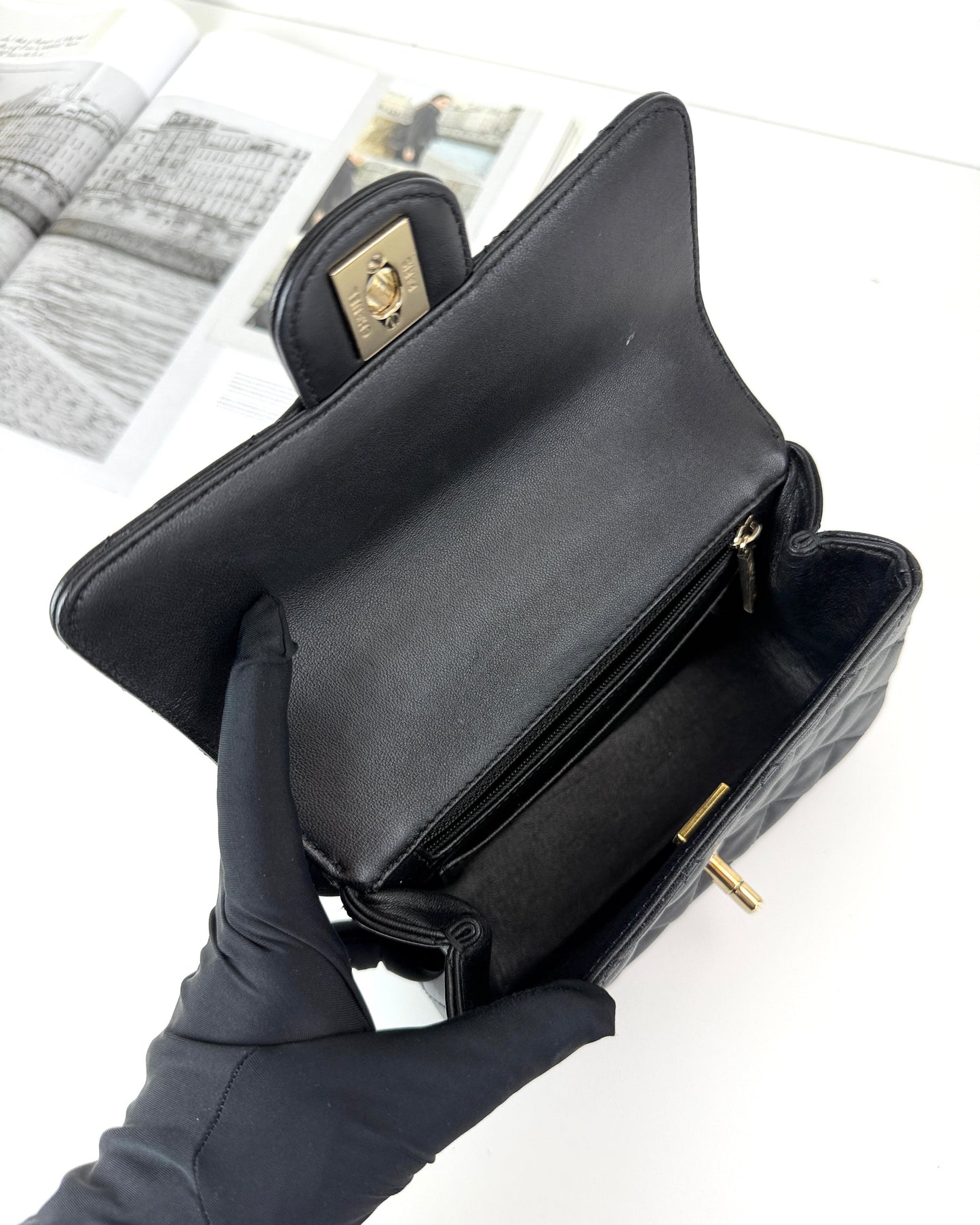 Mini Rectangular Flap Bag