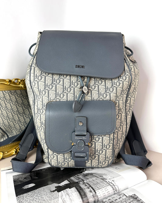 Saddle Backpack with Flap