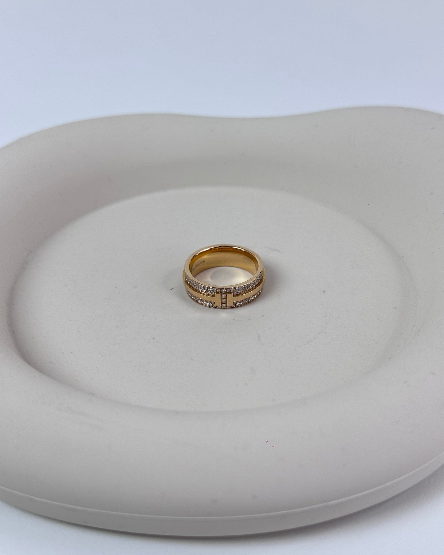 Tiffany T Diamond Band Ring