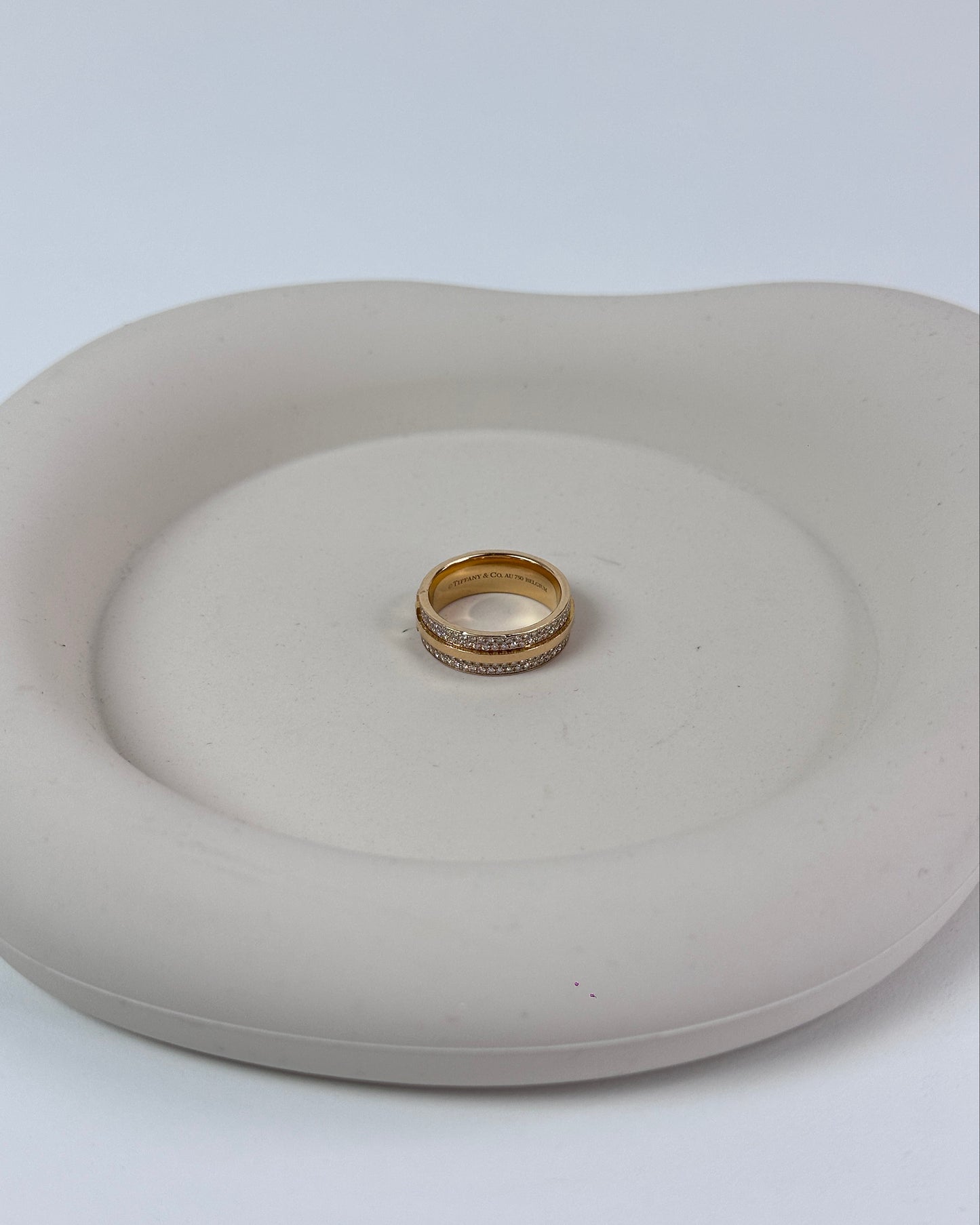 Tiffany T Diamond Band Ring