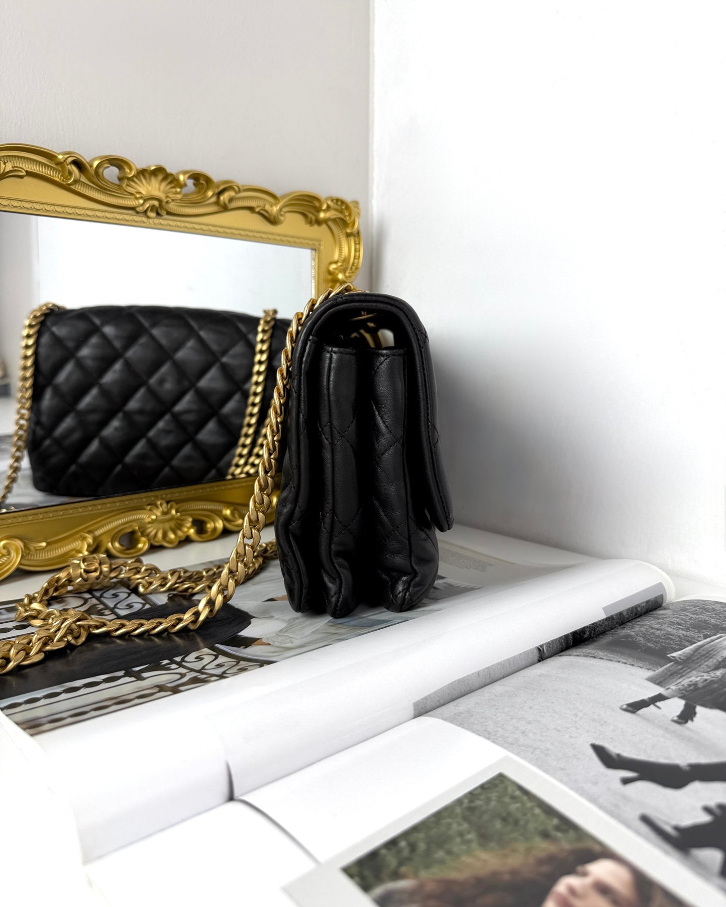 Pollow Crush Flap Bag2