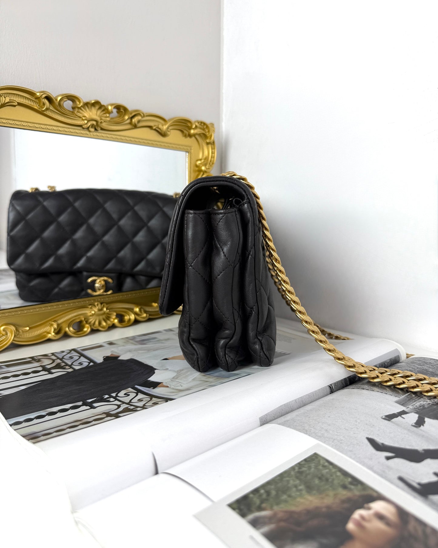Pollow Crush Flap Bag2