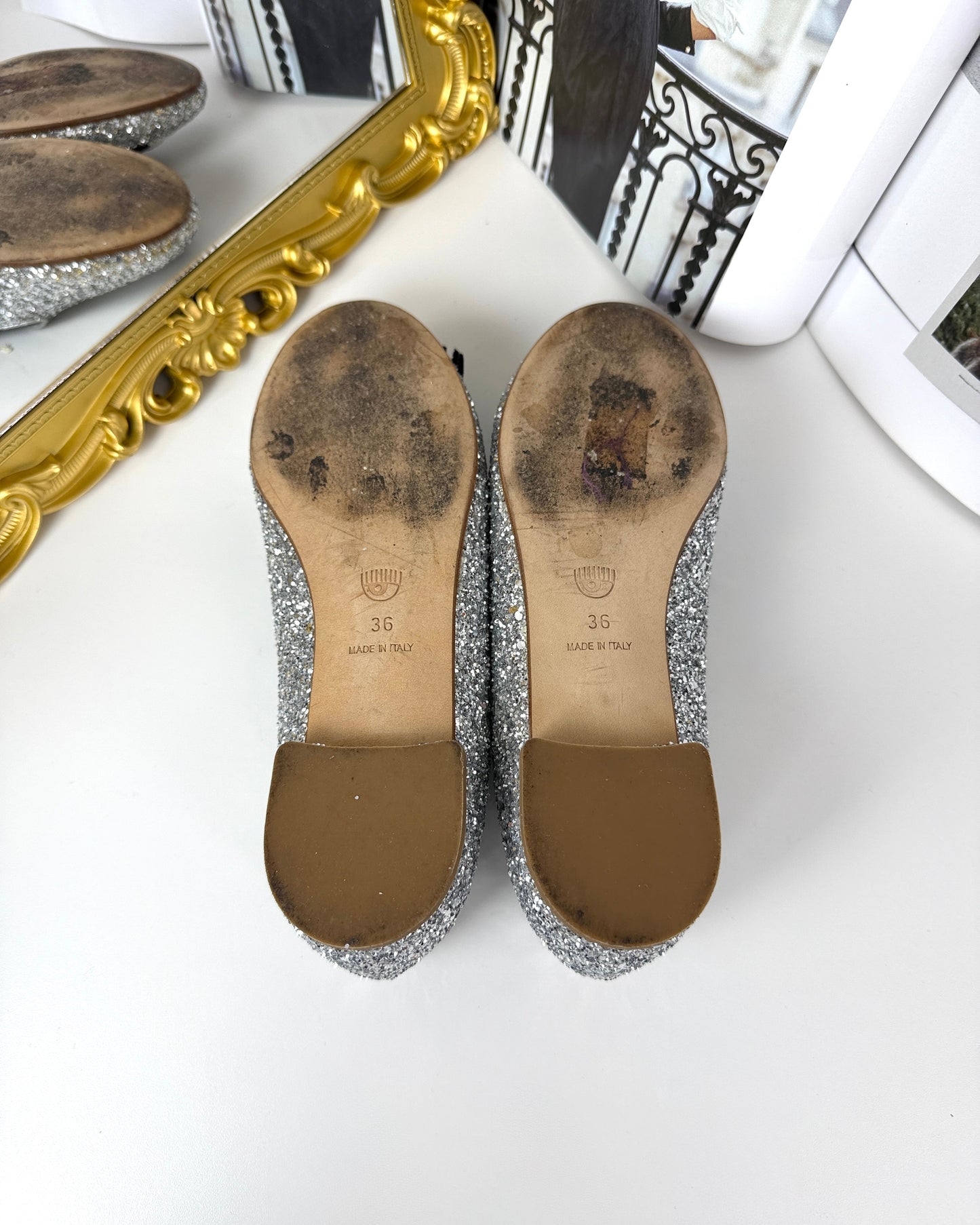 Flirting Glitter Loafers