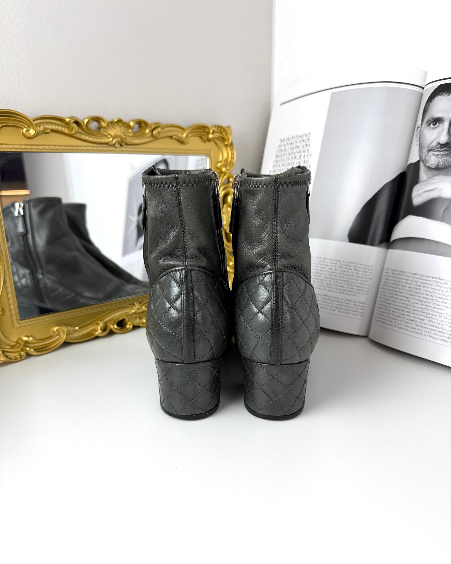 Matelassê Short Boots