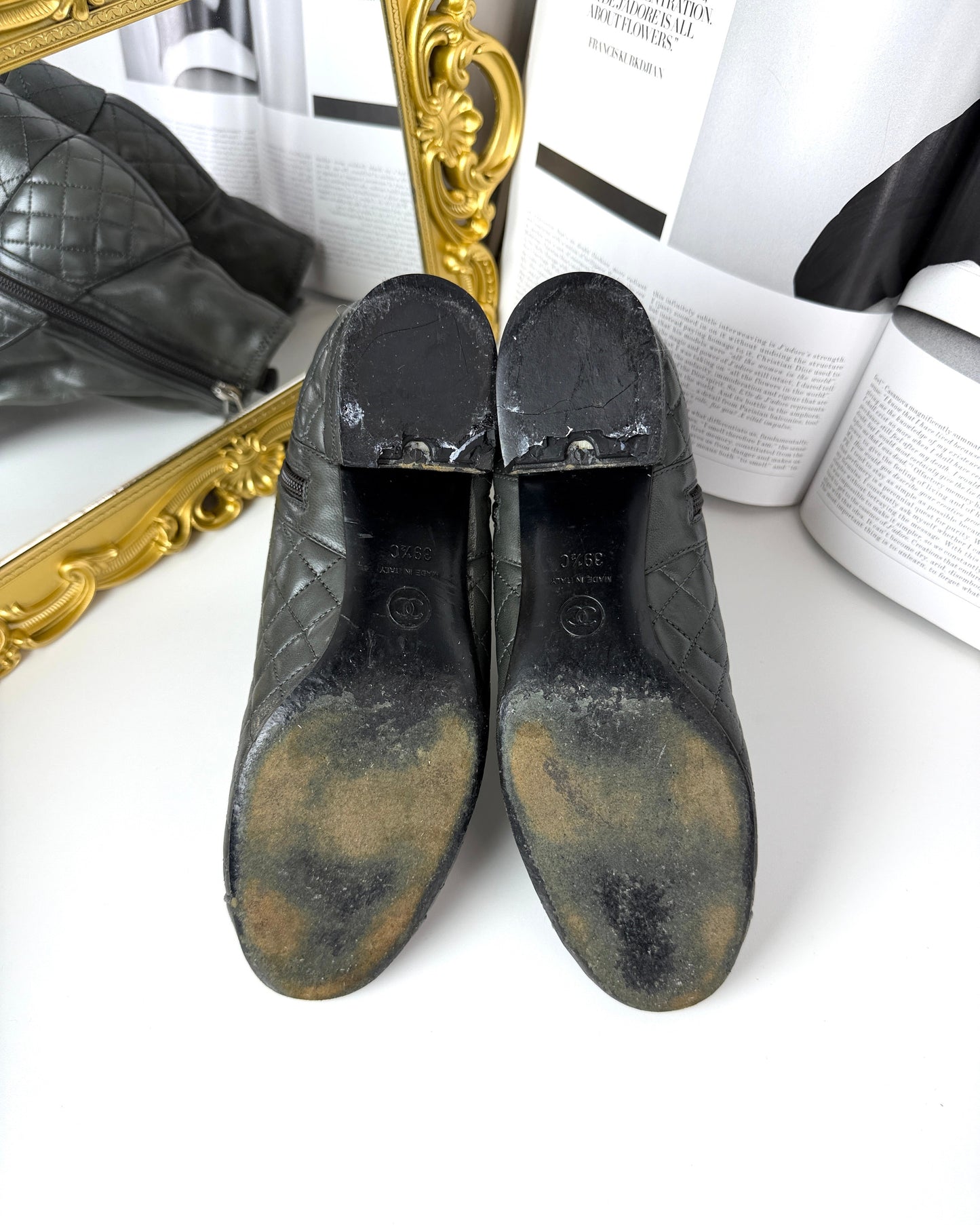 Matelassê Short Boots