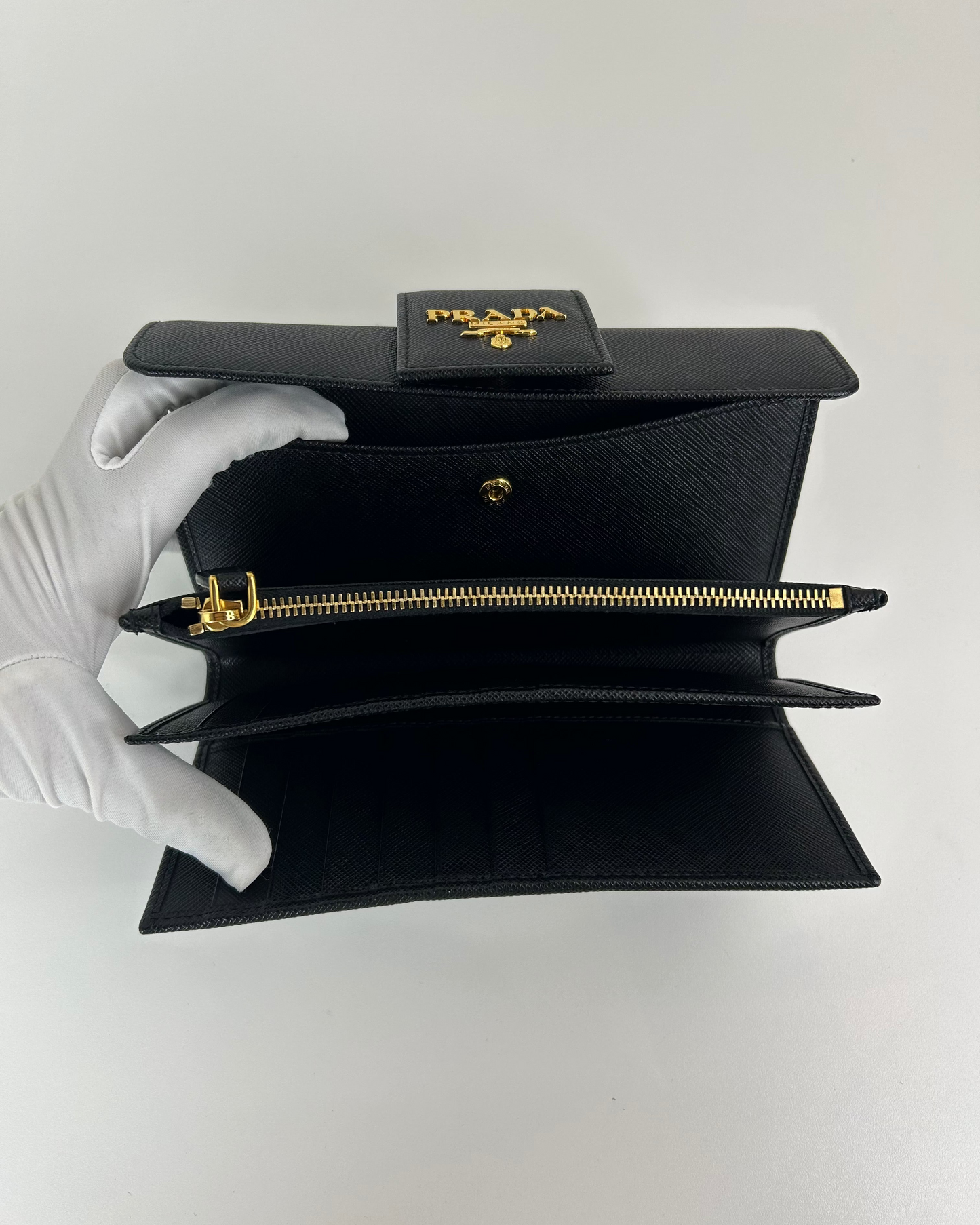 Saffiano Leather Wallet
