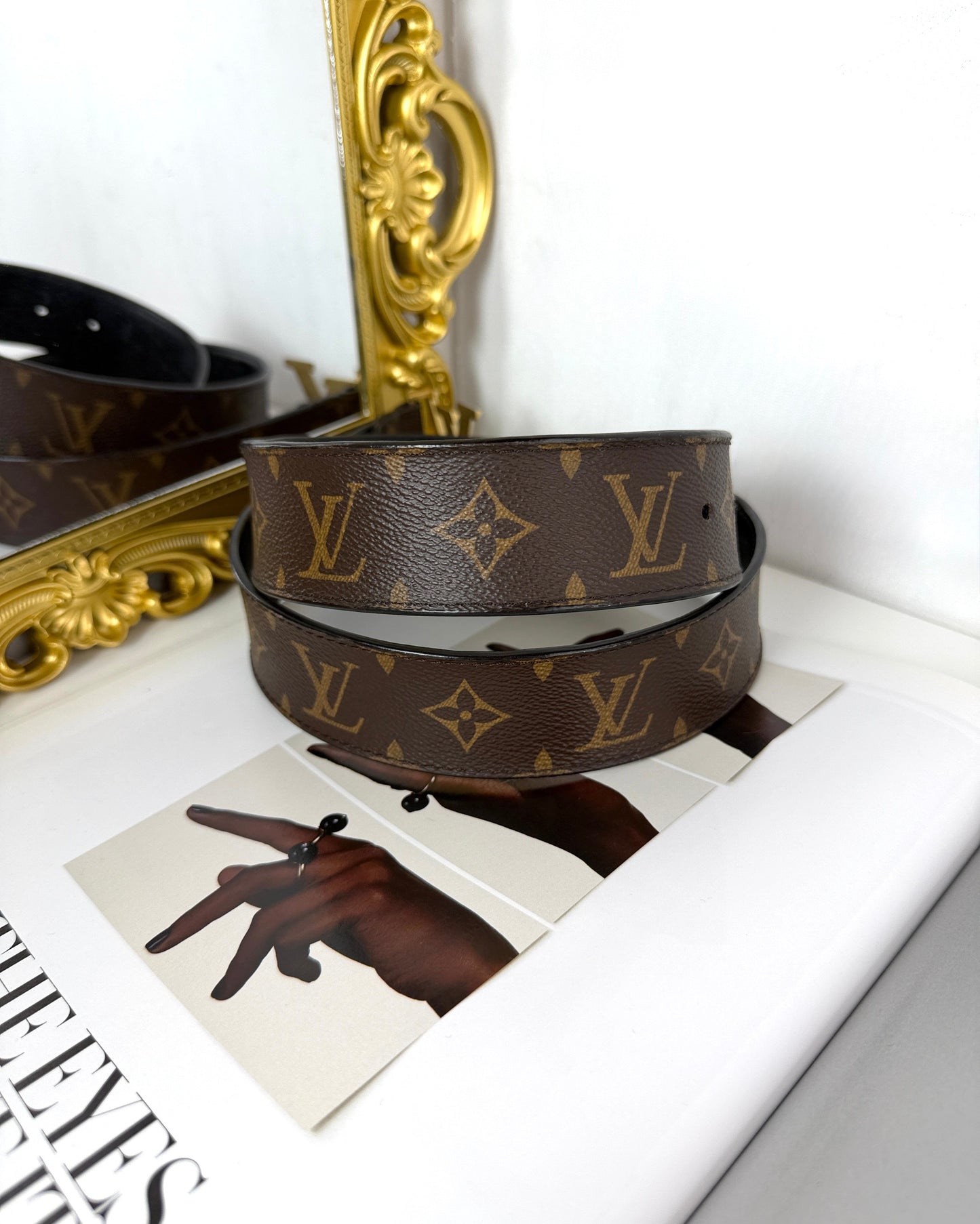 Initiales Reversible Belt