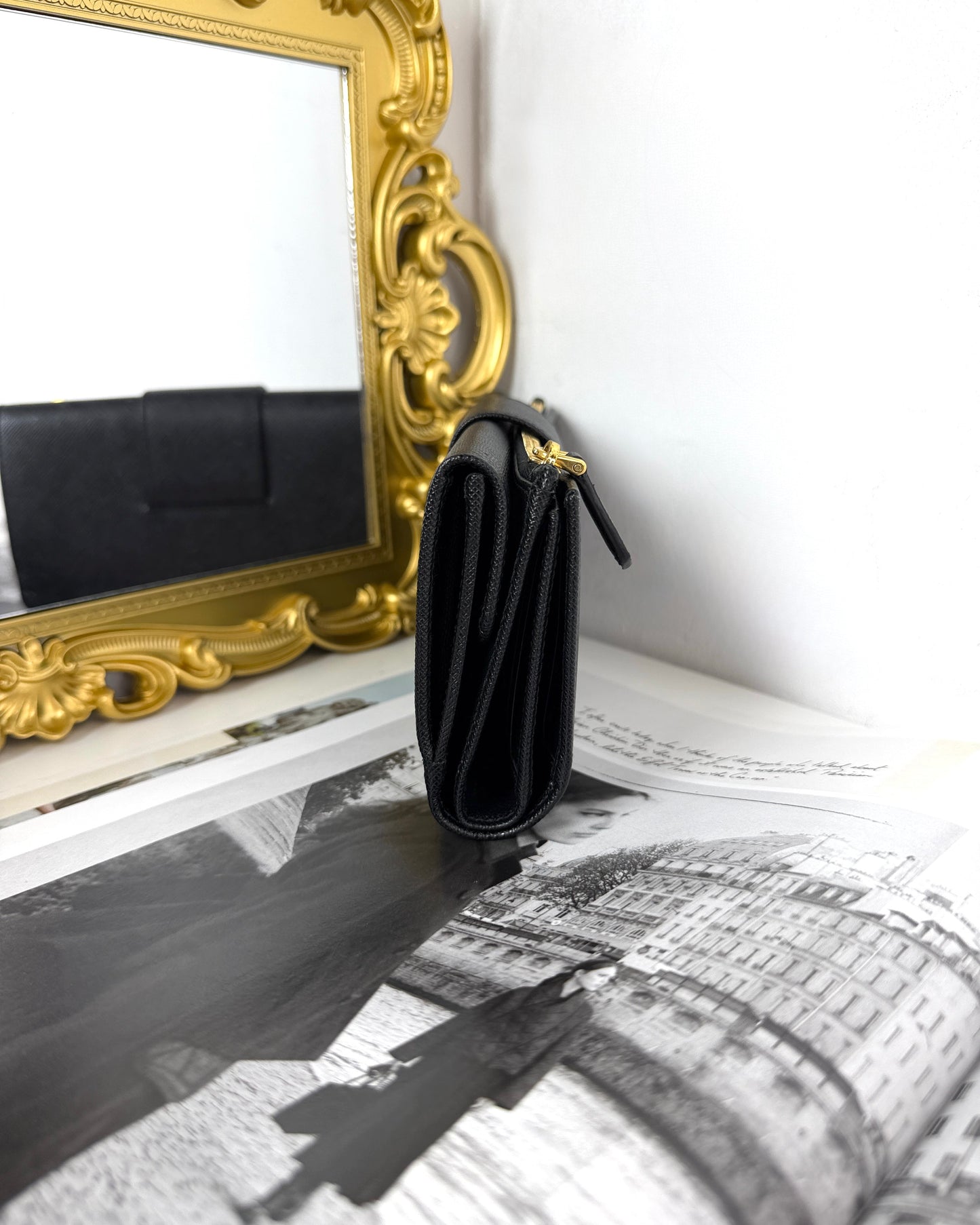 Saffiano Leather Wallet