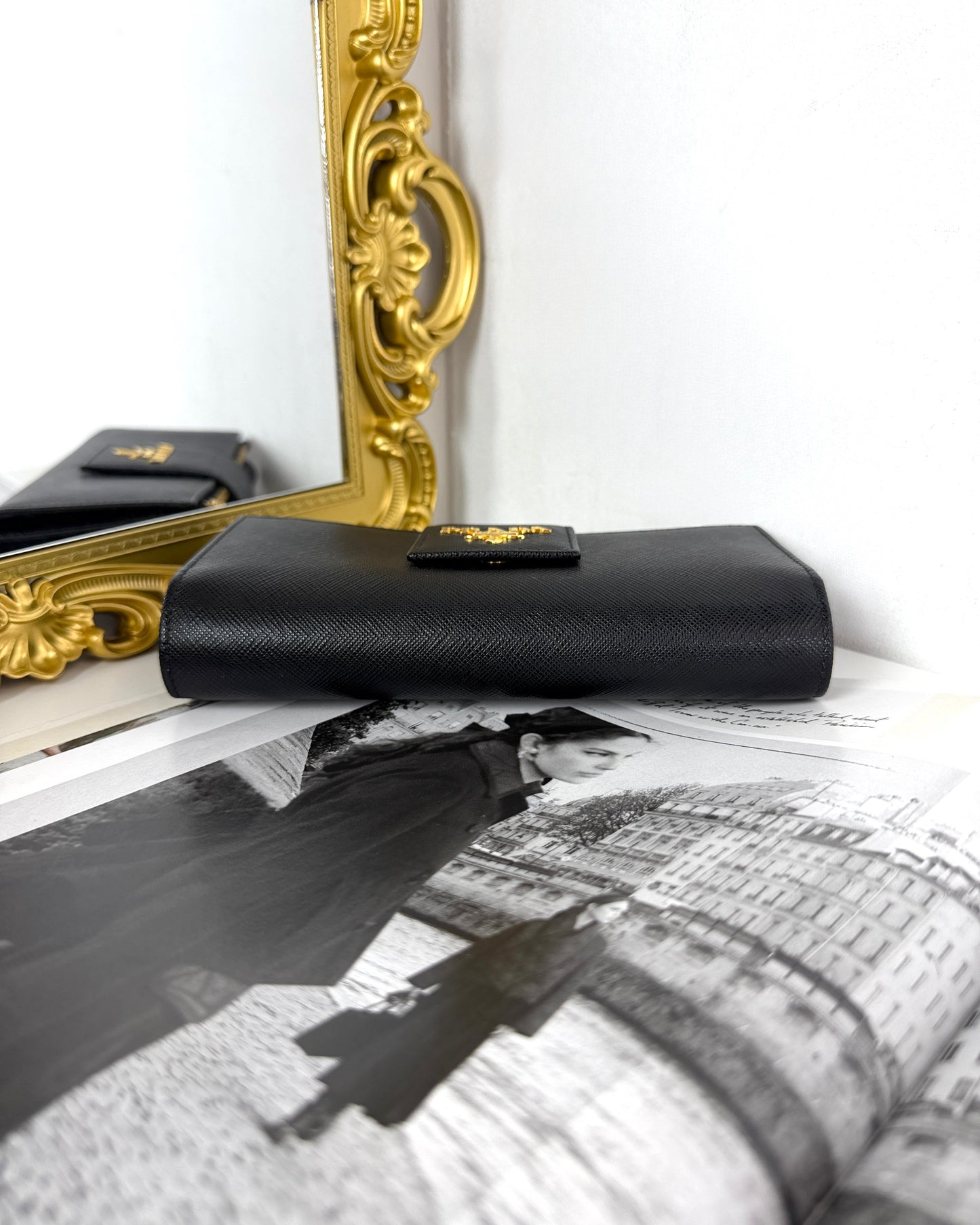 Saffiano Leather Wallet