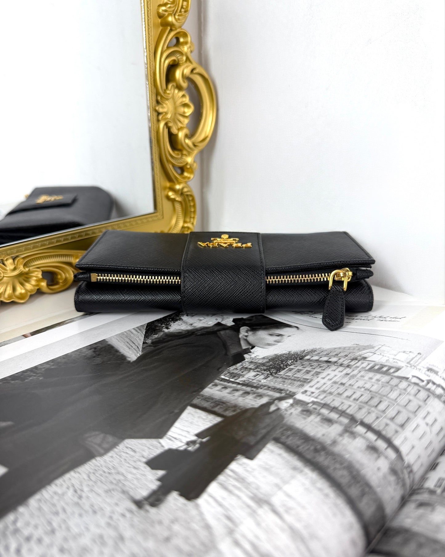 Saffiano Leather Wallet