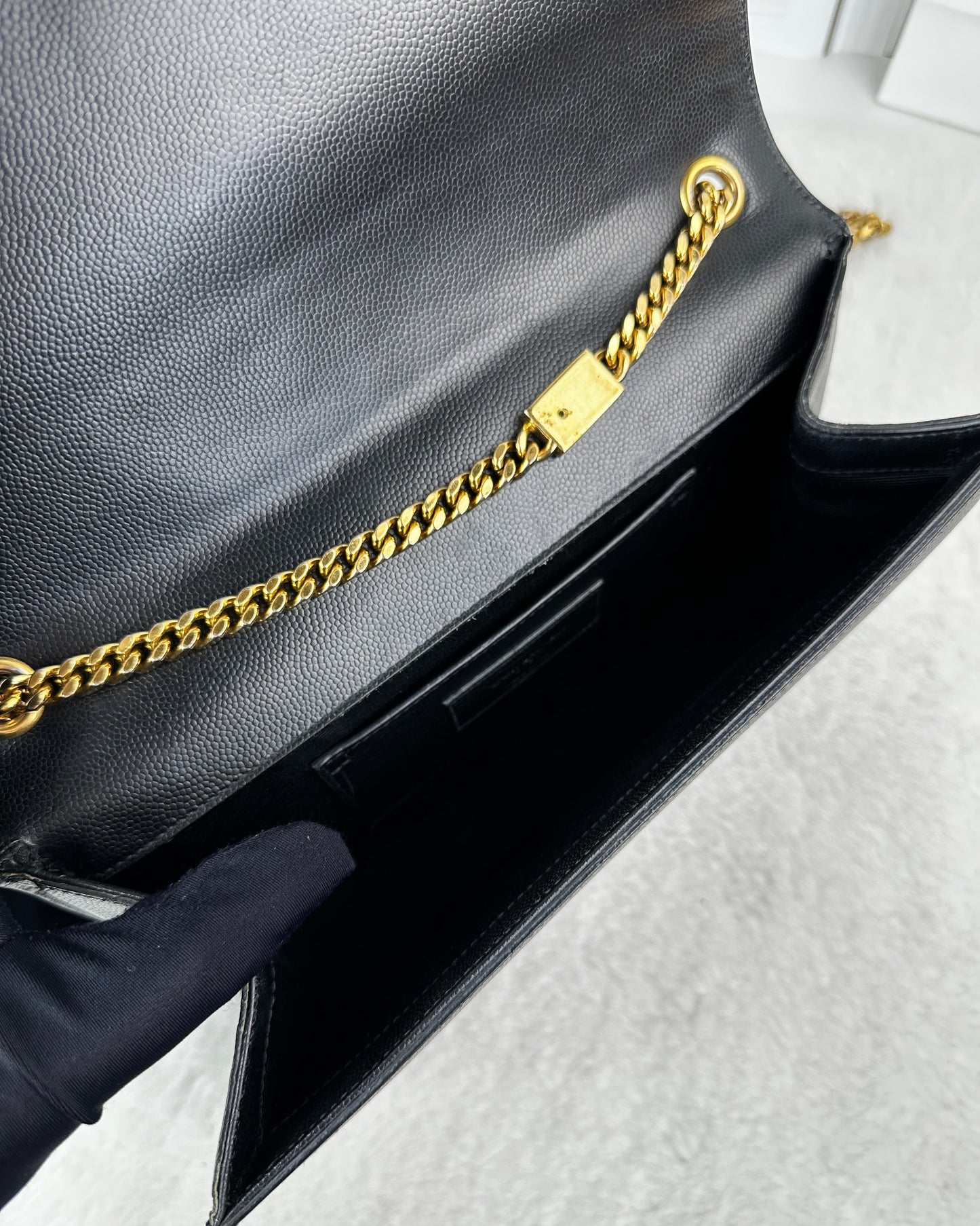 Monogram Chain Wallet