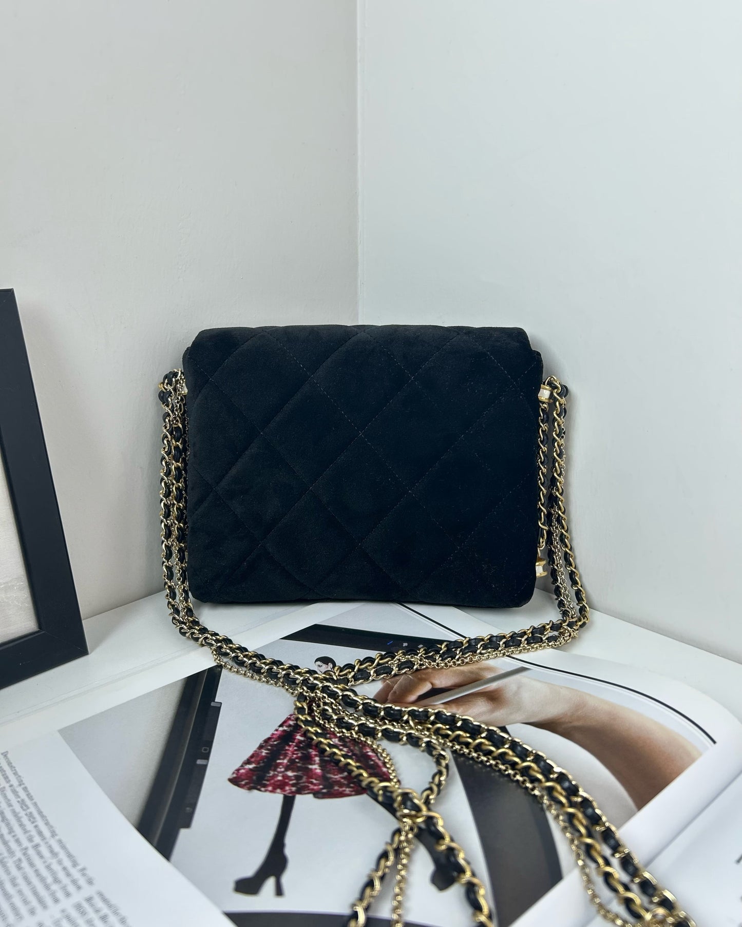 Camellia Mini Flap Bag