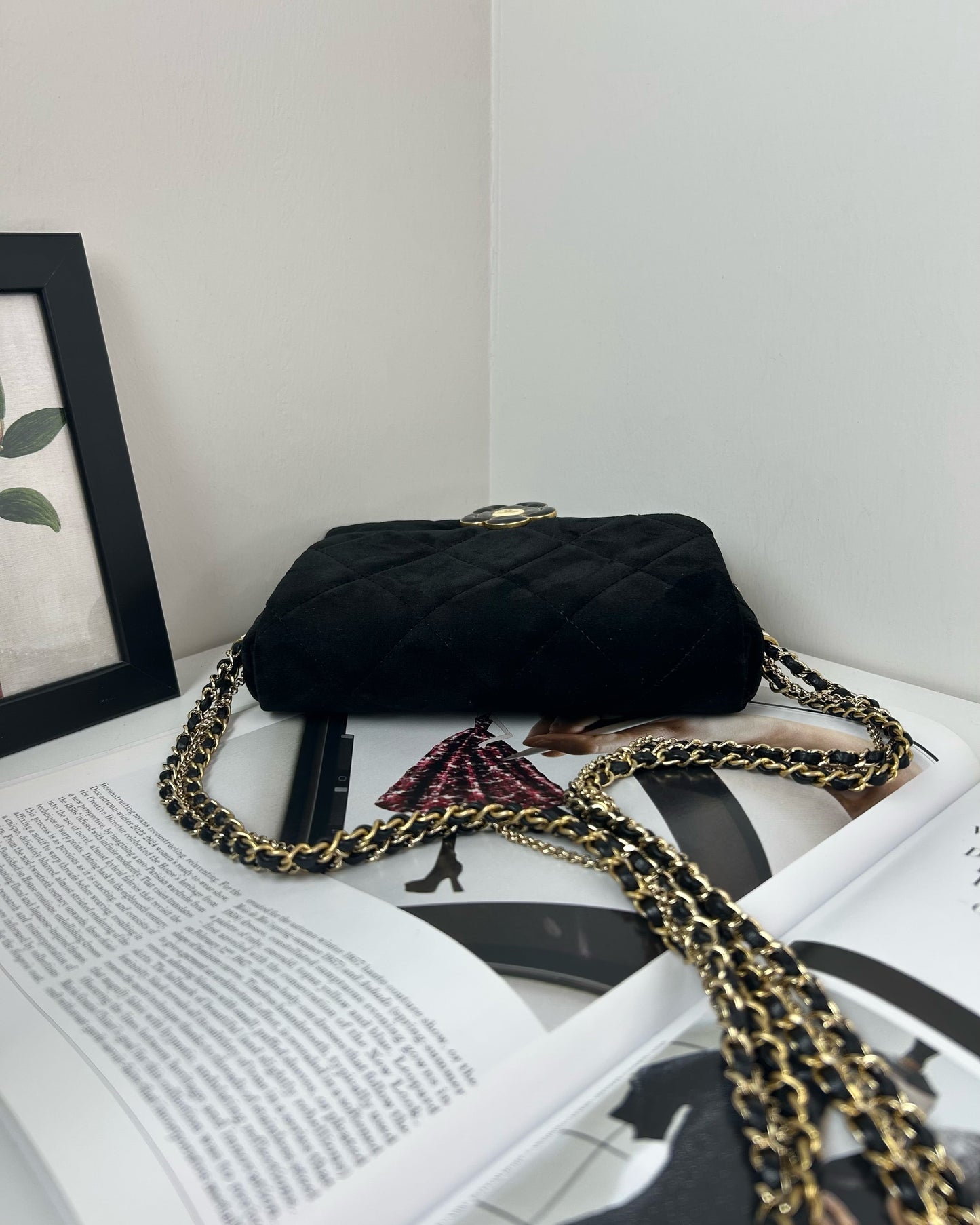 Camellia Mini Flap Bag