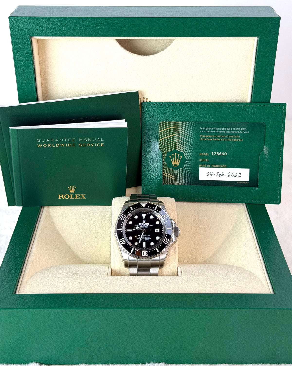 Oyster Perpetual Date Sea-Dweller Deepsea