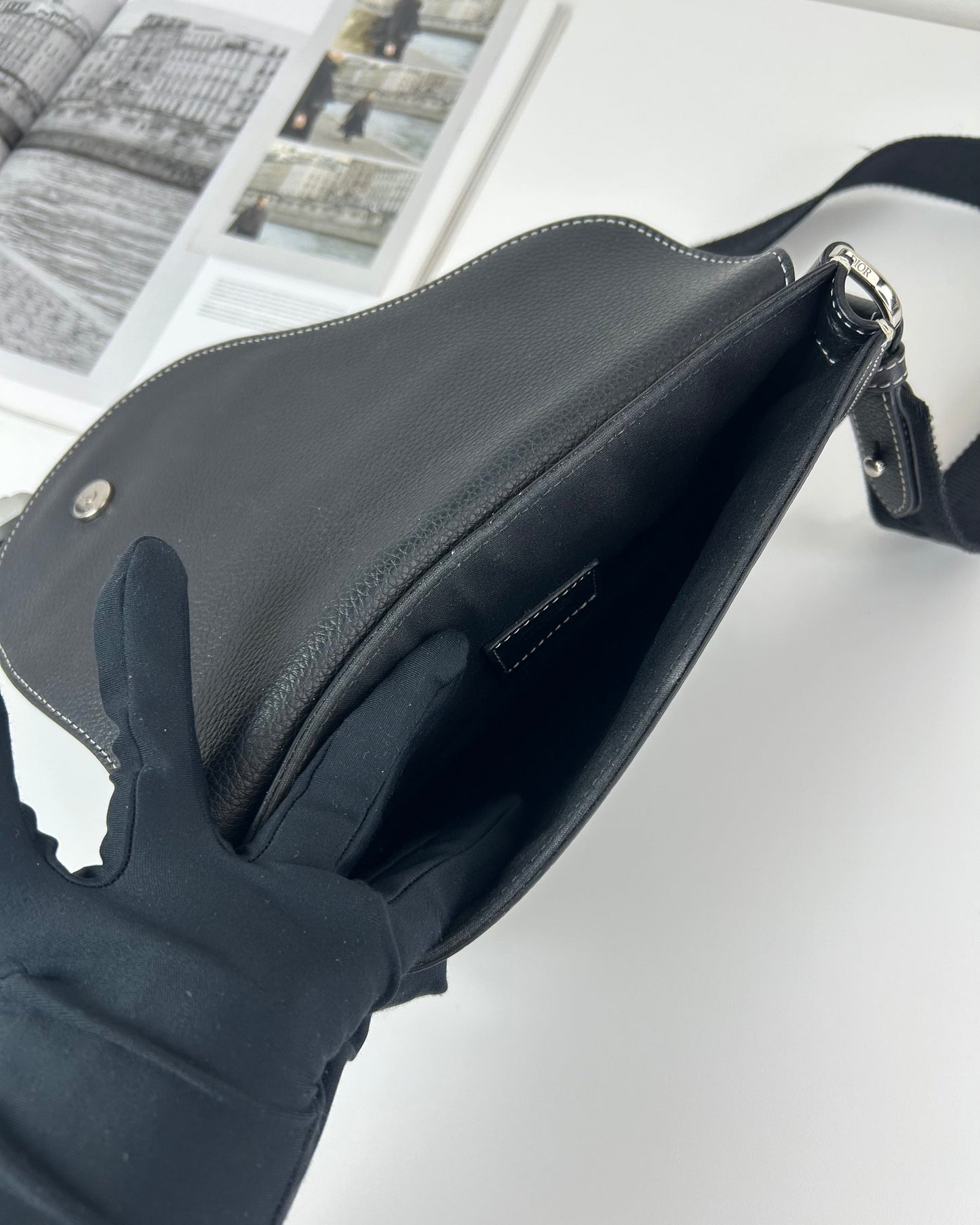 Saddle Messenger Bag