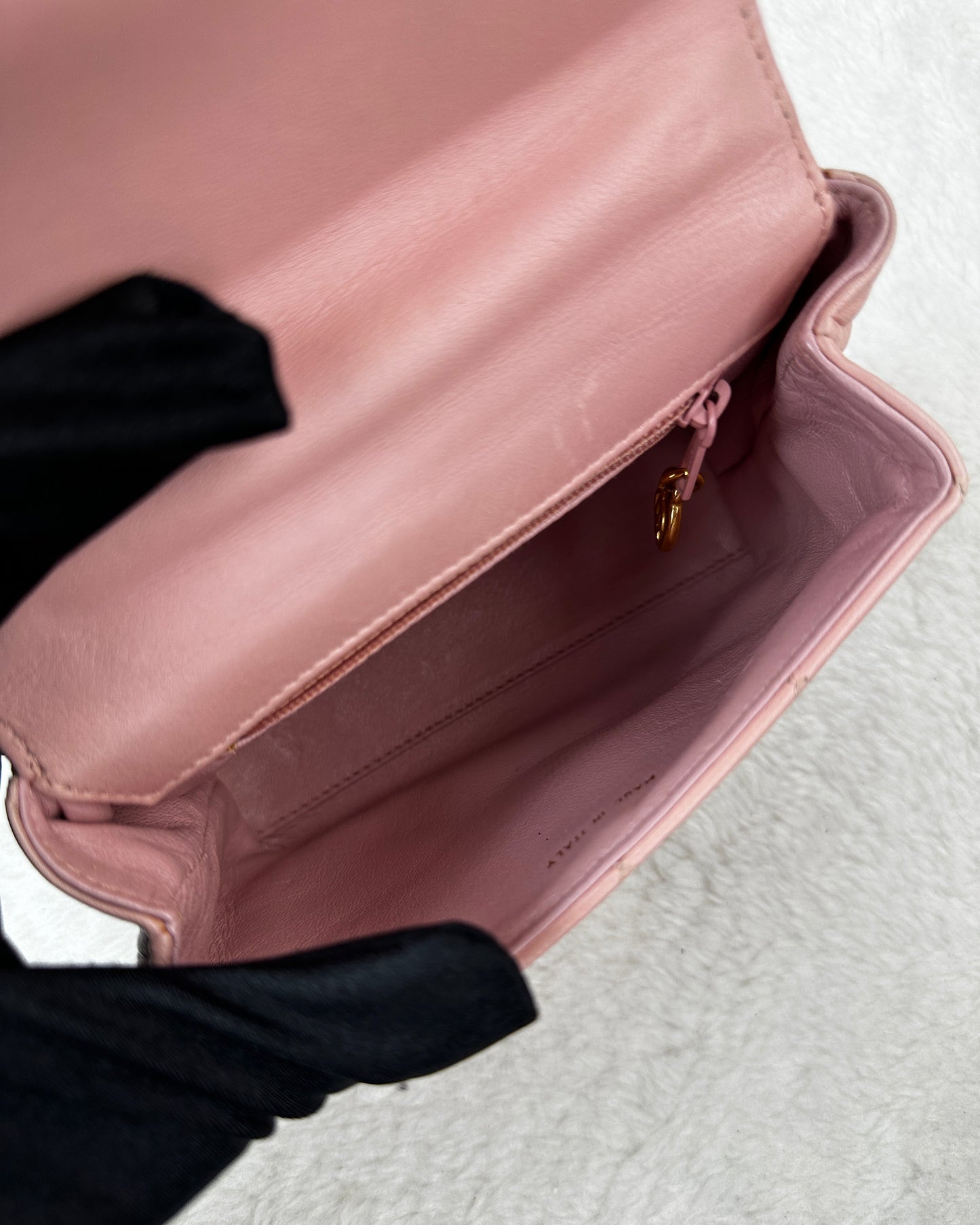 Mini Camellia Flap Bag