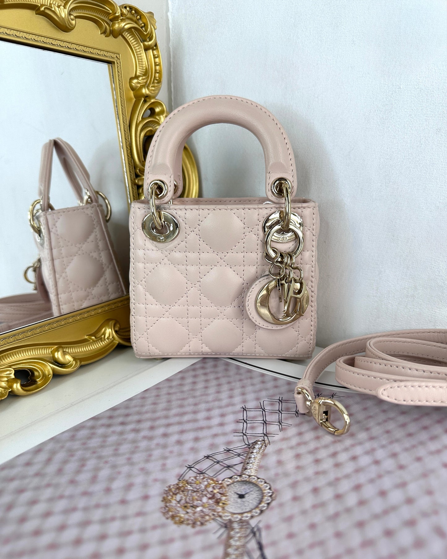 Lady Dior Micro Bag