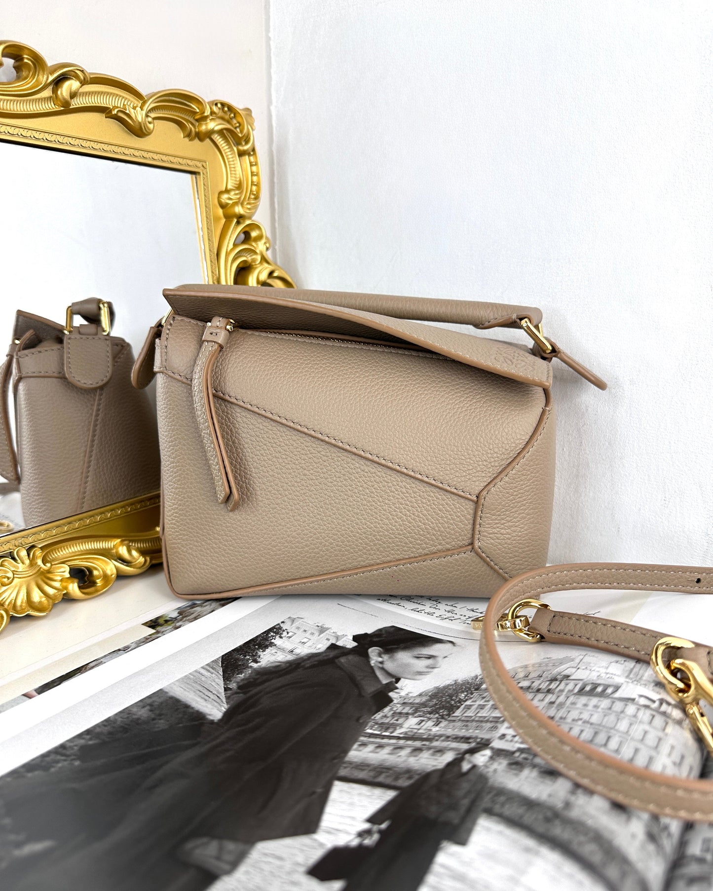 Mini Puzzle Edge Bag