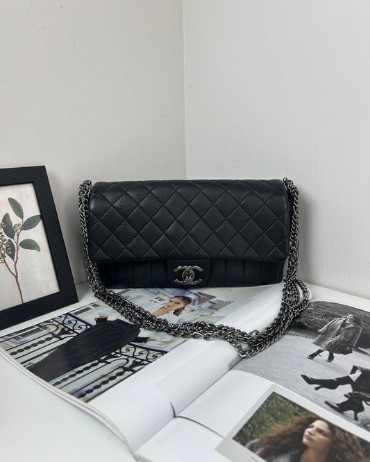 Multi Chain Flap Bag