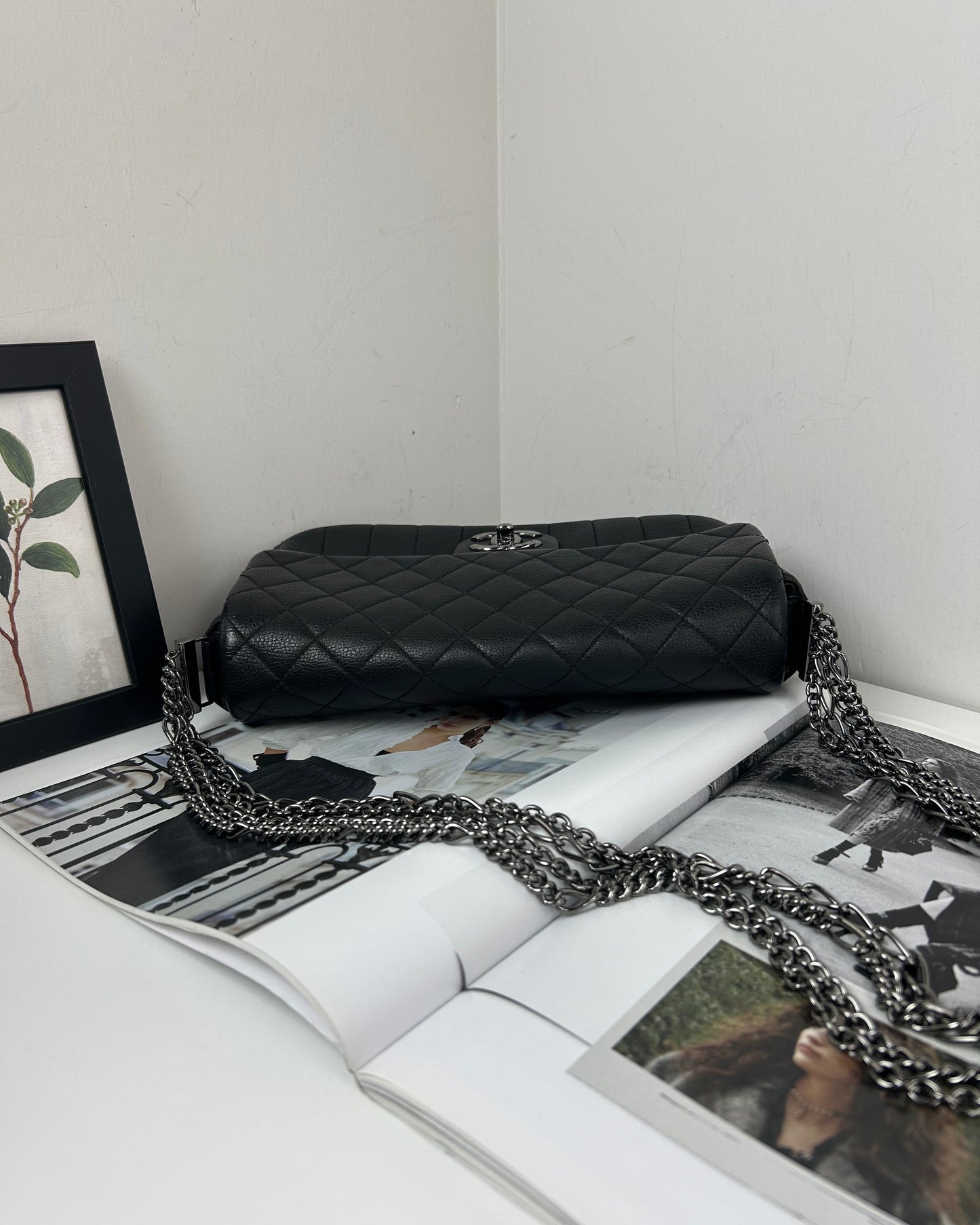 Multi Chain Flap Bag