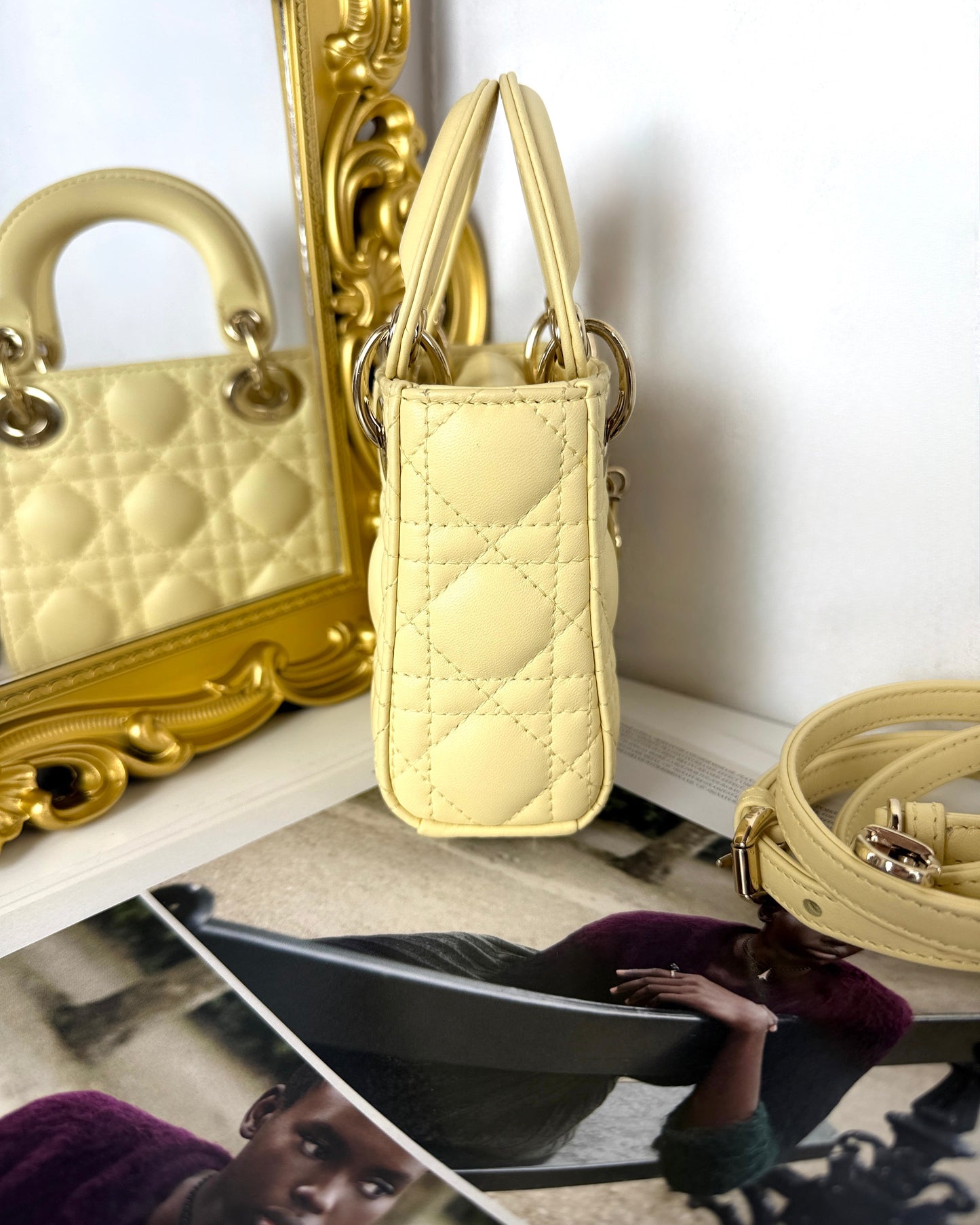 Lady Dior Micro Bag