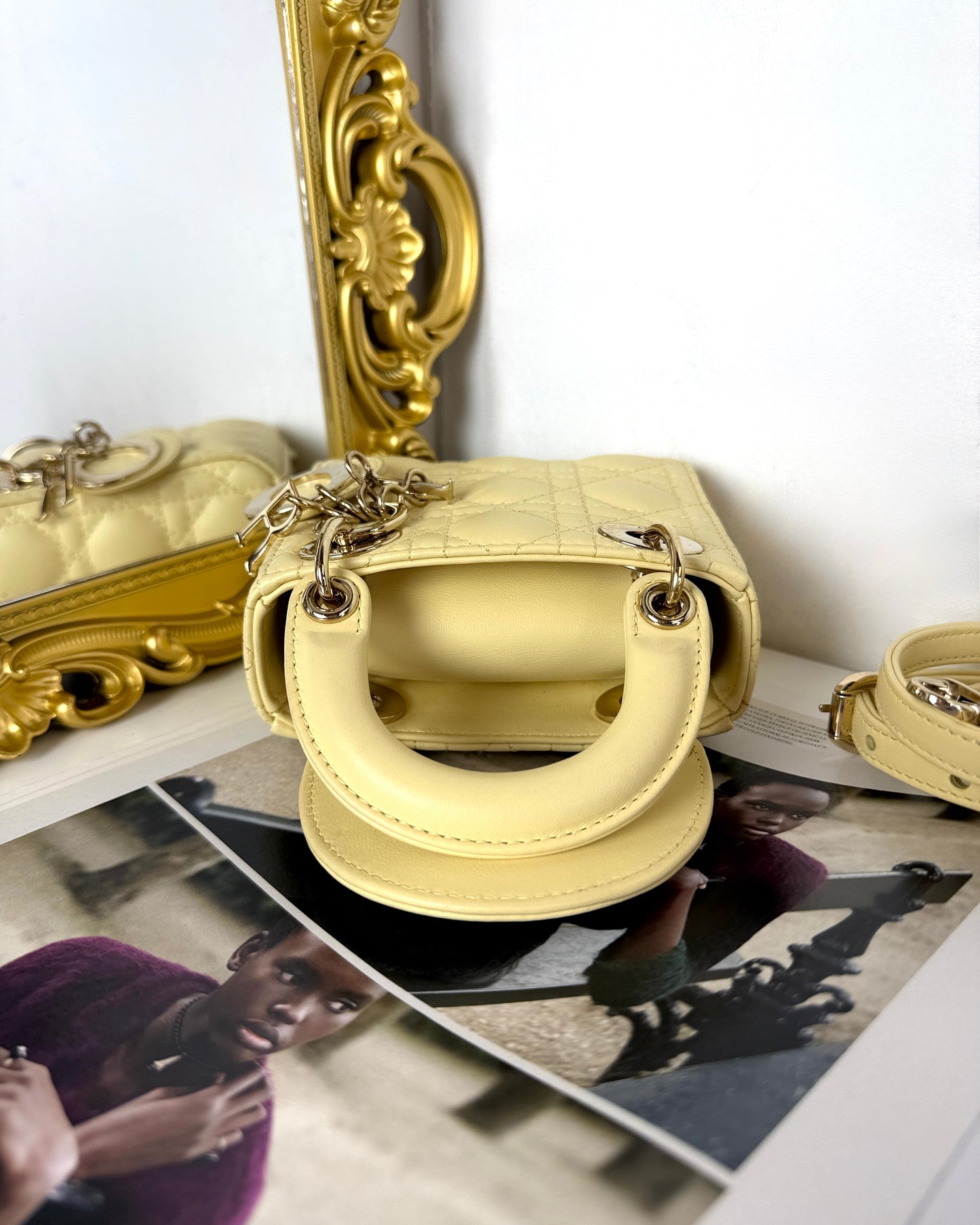 Lady Dior Micro Bag