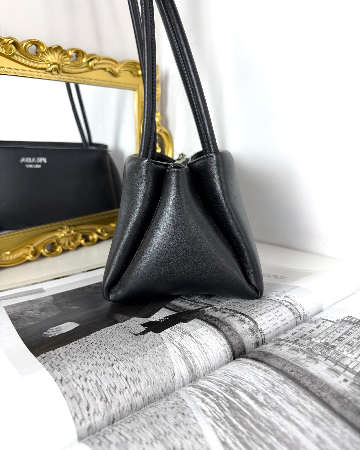 Medium Leather Shoulder Bag