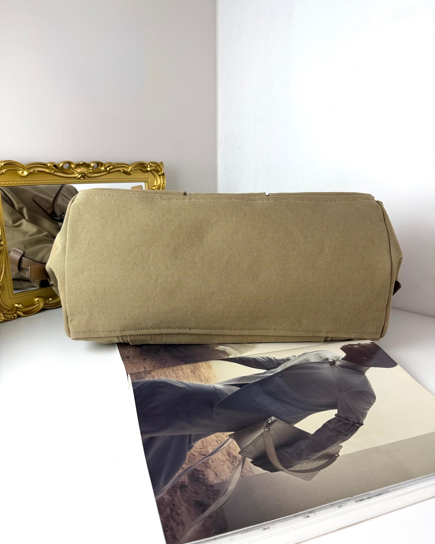 Route Canvas and Leather Tote Bag