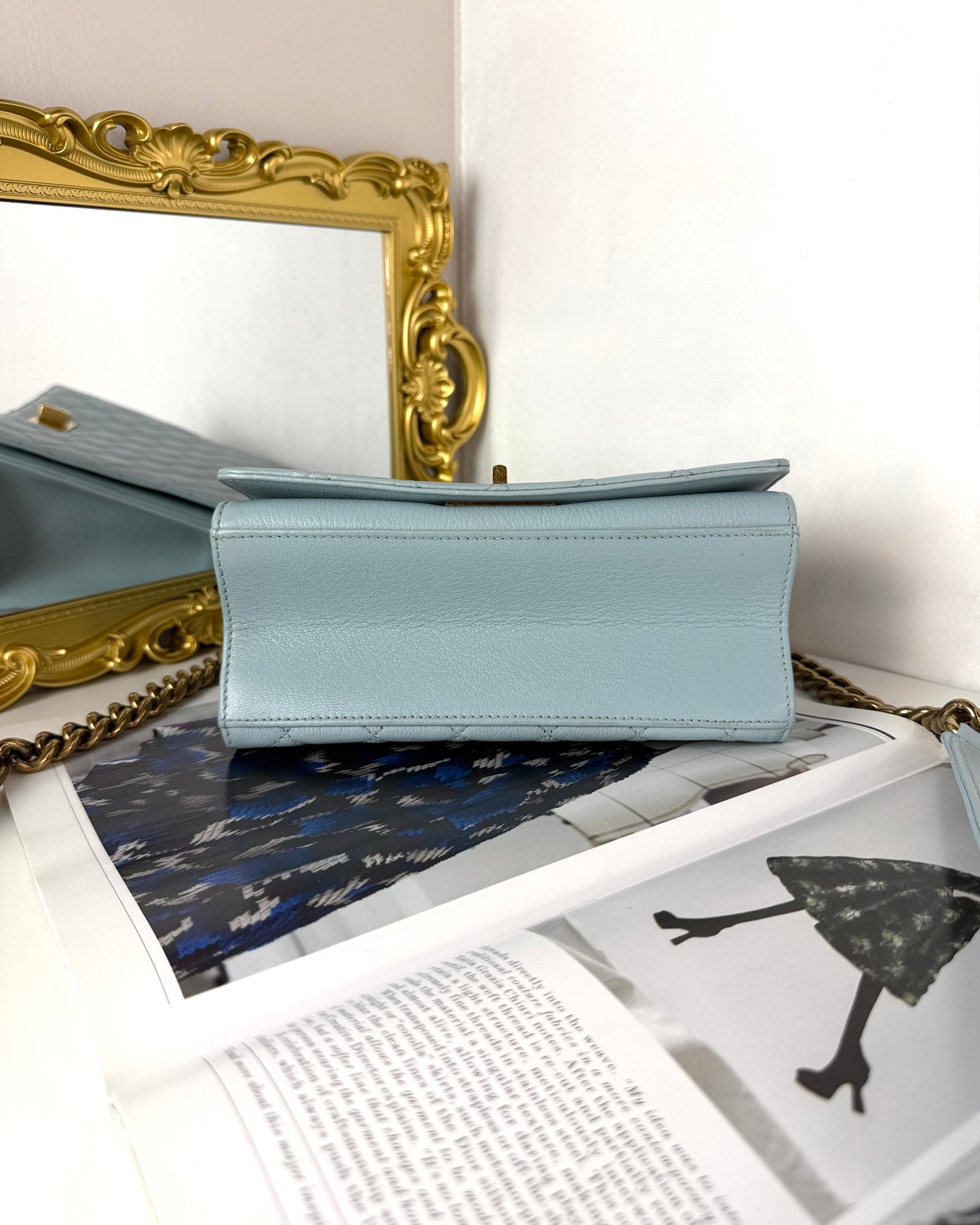 Rita Top Handle Flap Bag