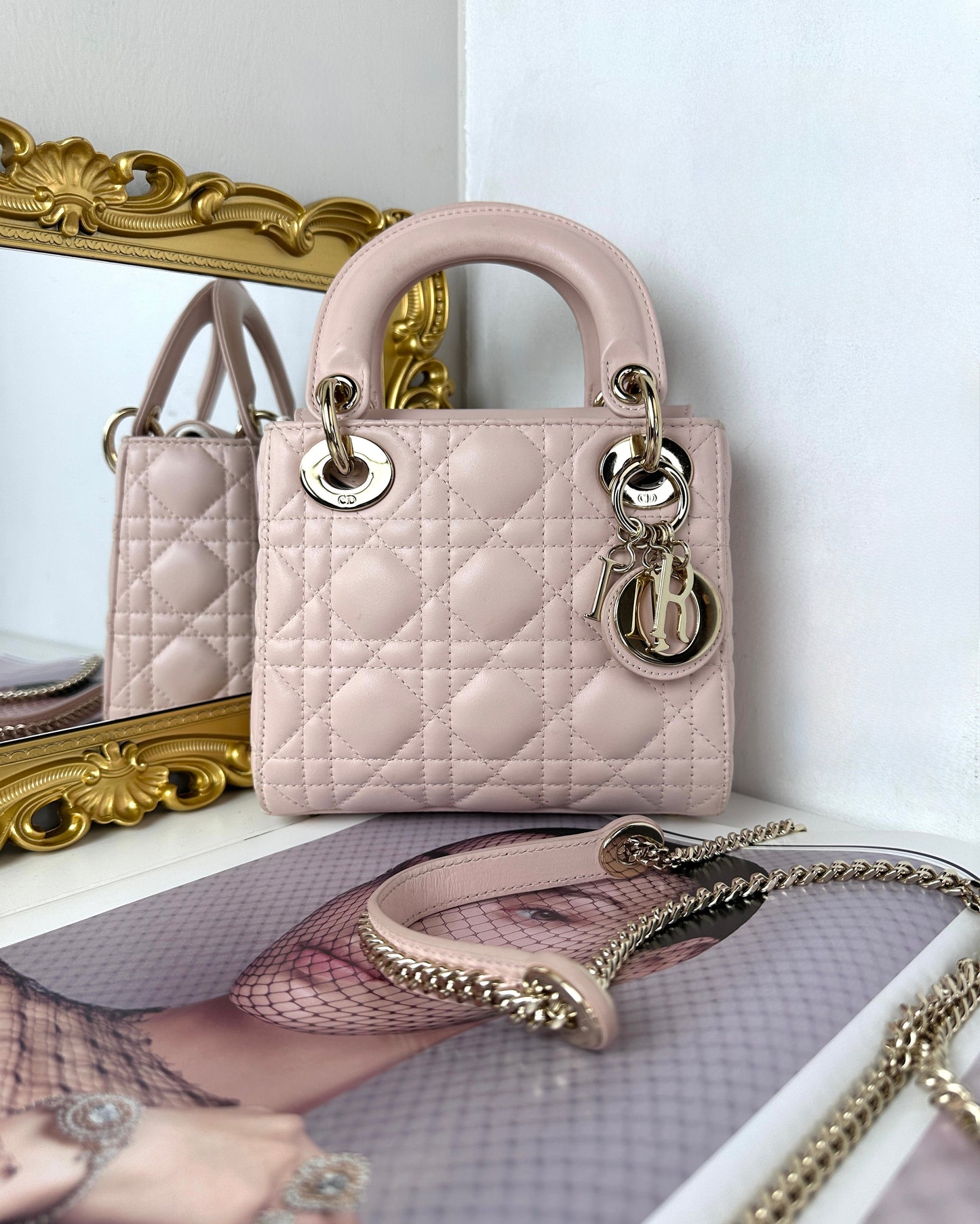 Mini Lady Dior with Chain