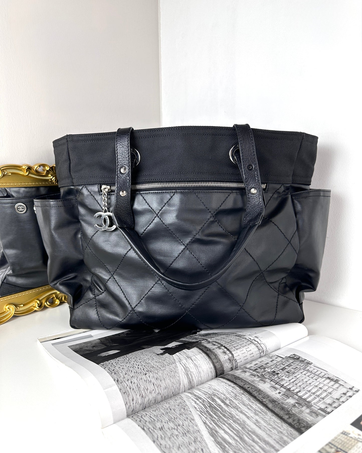 Paris-Biarritz Tote Bag MM