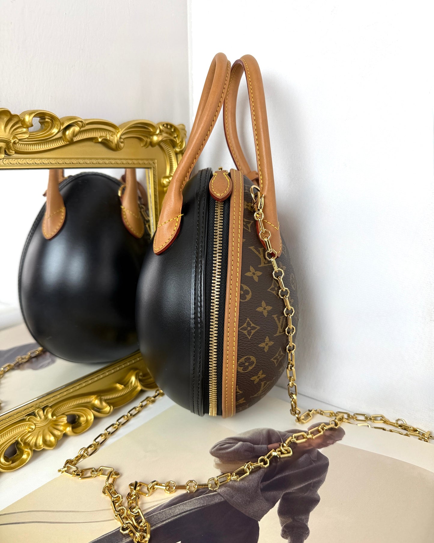 Monogram Egg Bag
