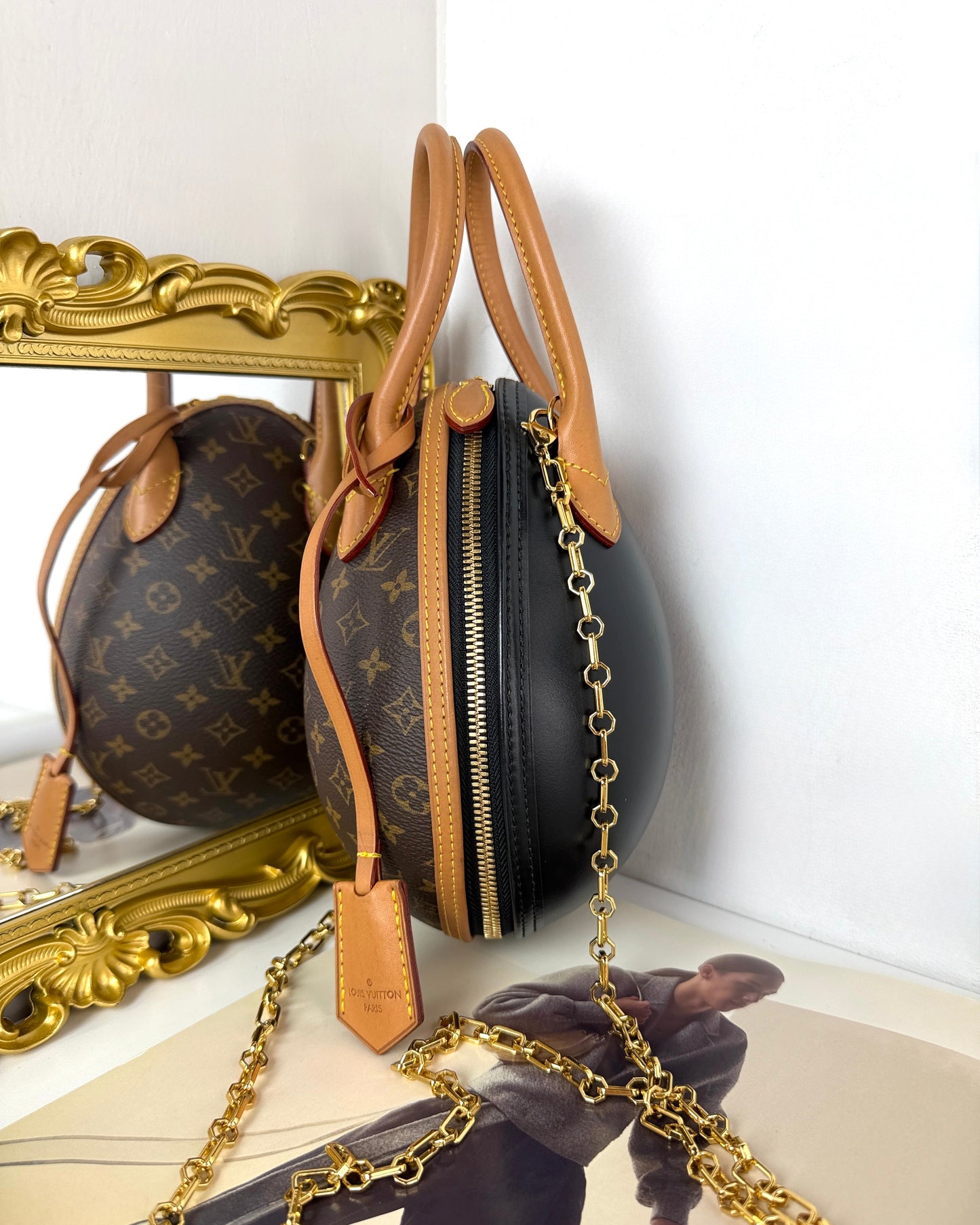 Monogram Egg Bag