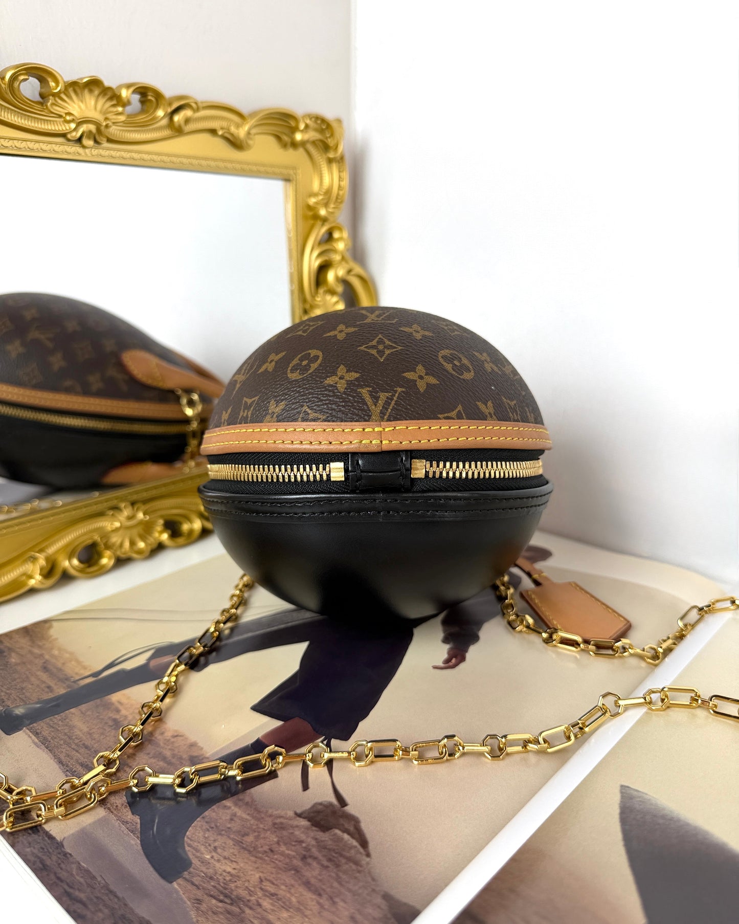 Monogram Egg Bag