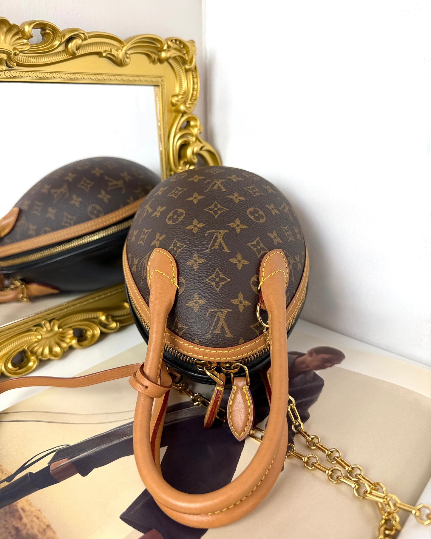 Monogram Egg Bag