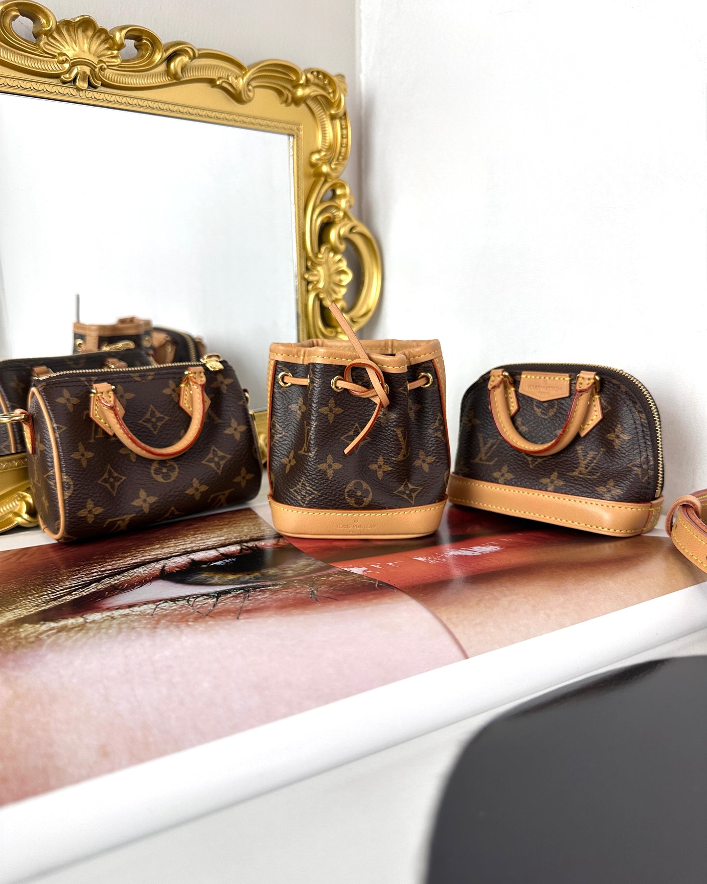 Trio Mini Icones Monogram Bag