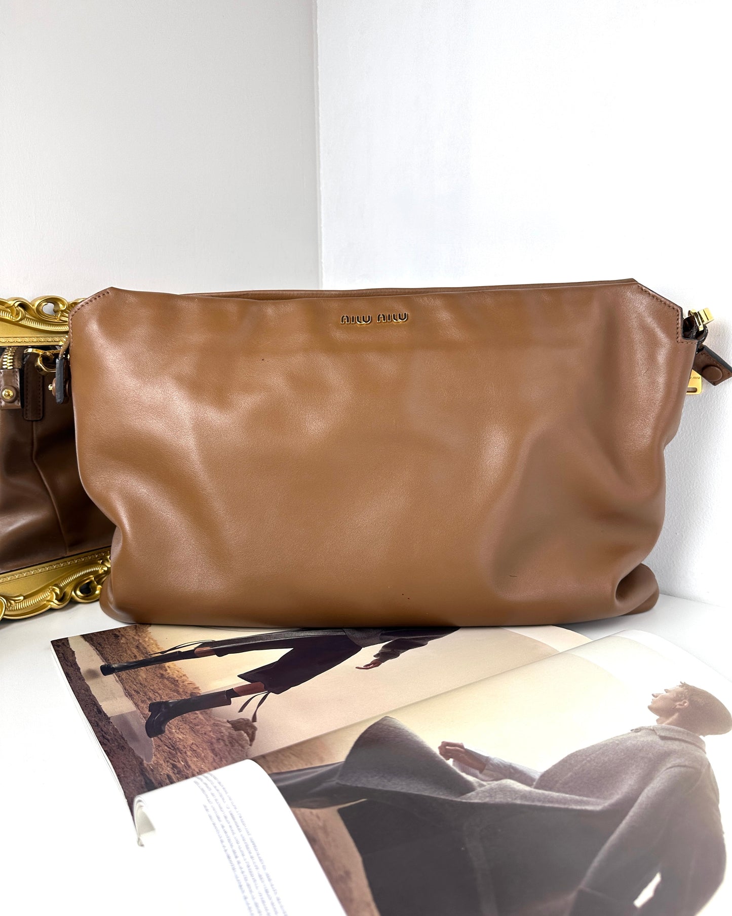 Soft Calf Cloud Hobo Bag