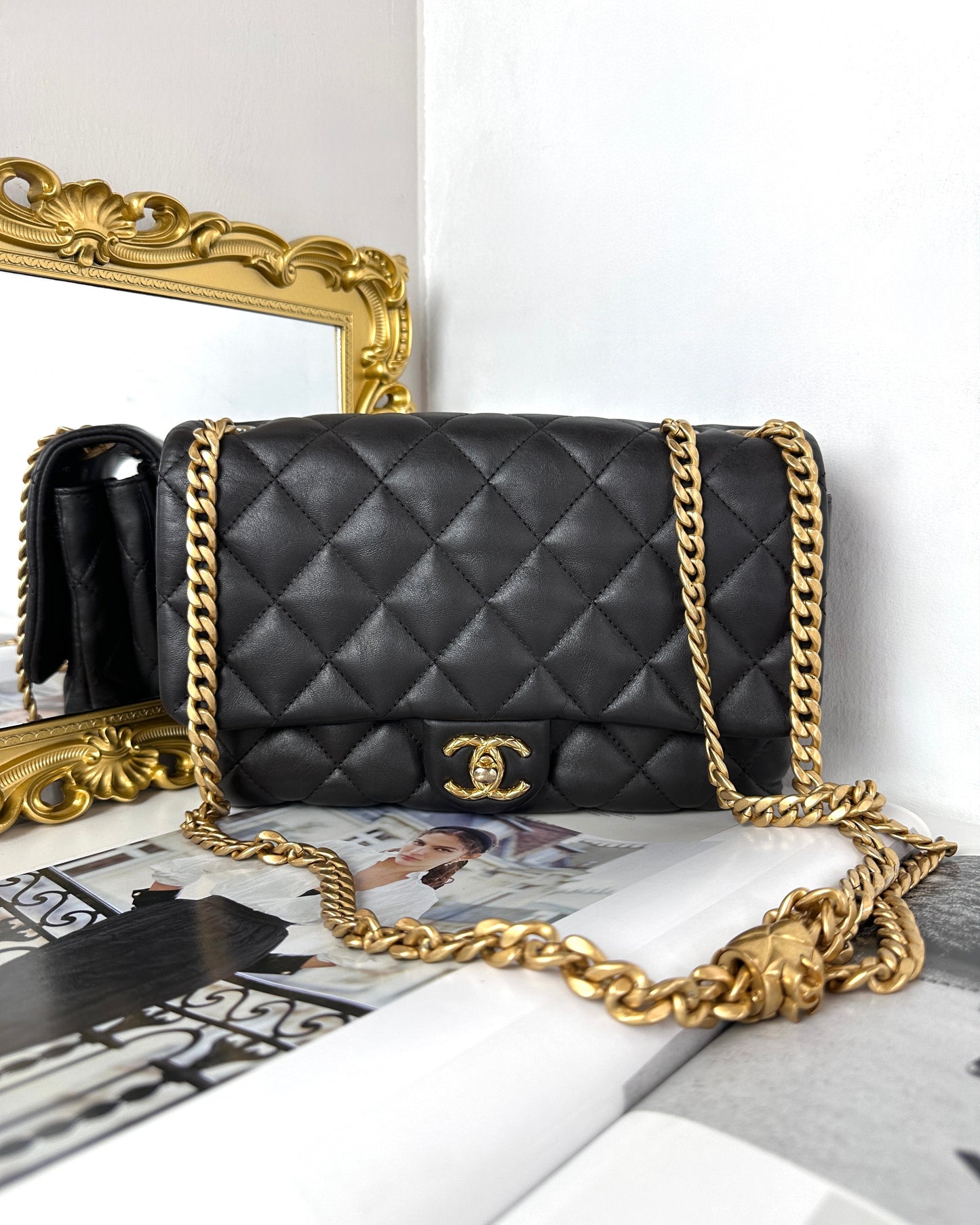 Pollow Crush Flap Bag2