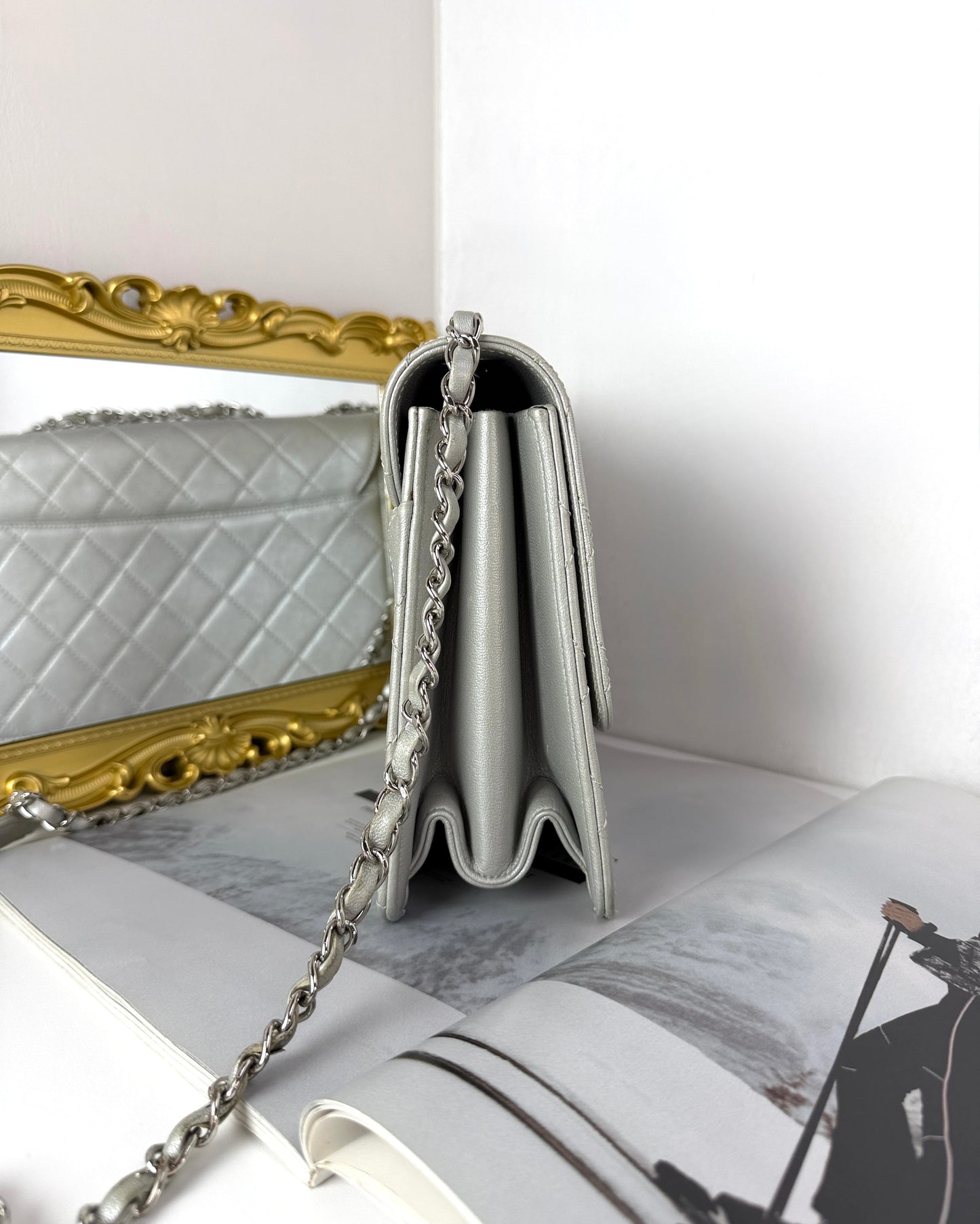 Beauty Lock Flap Bag