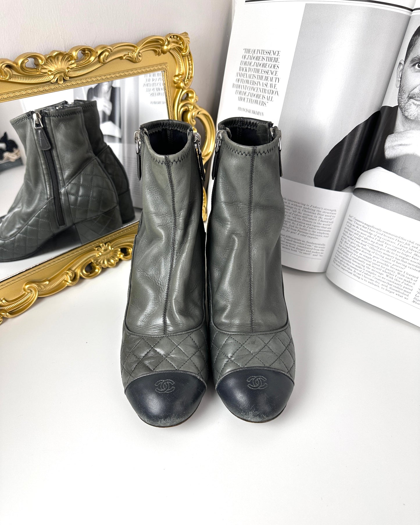 Matelassê Short Boots