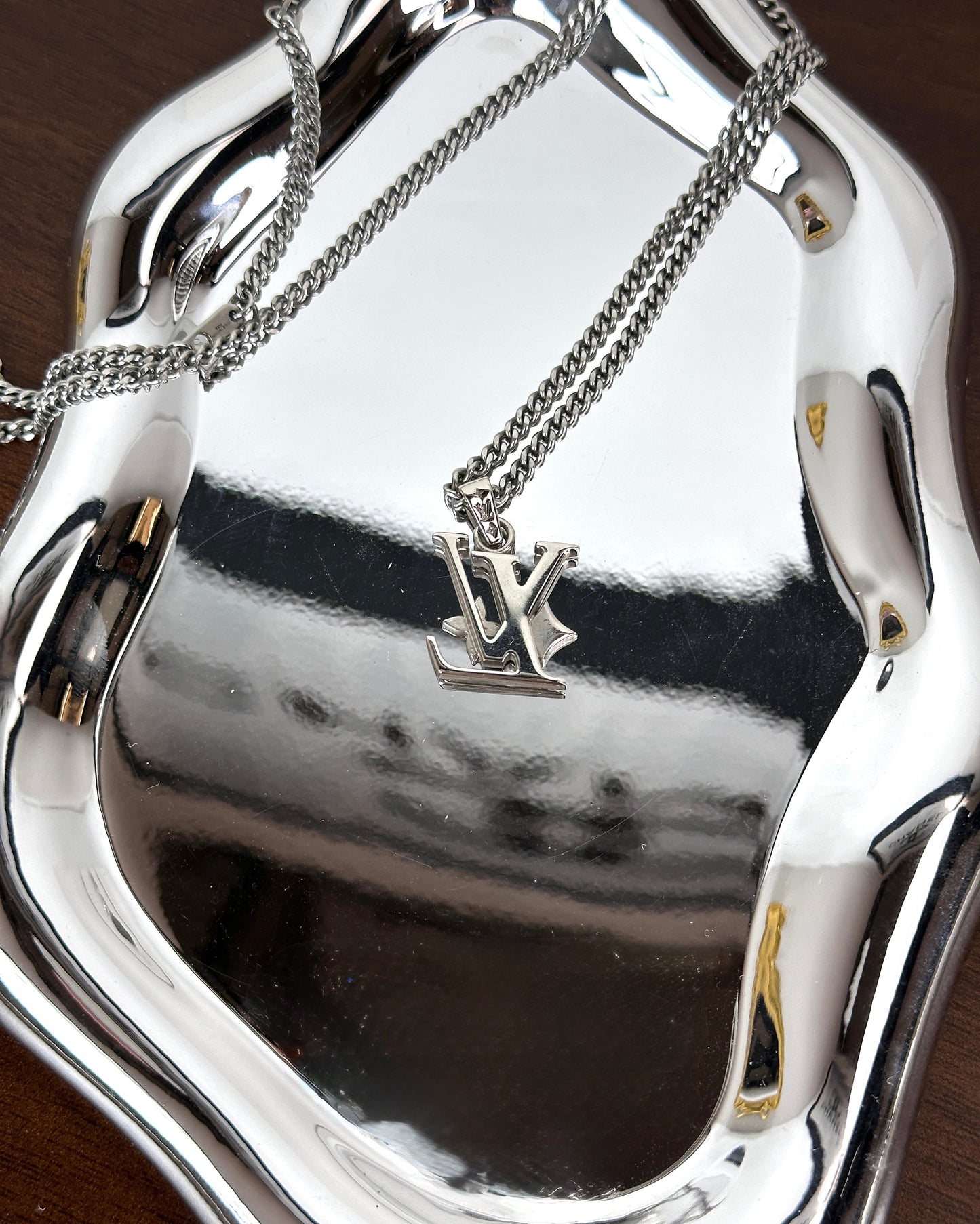 Monogram Row Pendant