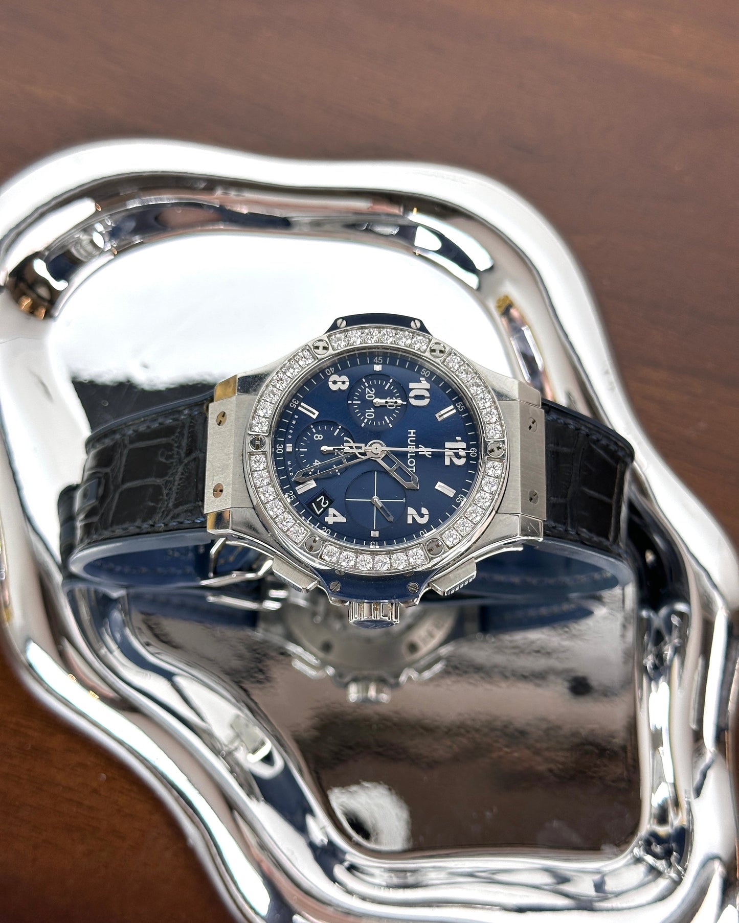 Big Bang Original Steel Blue Diamonds