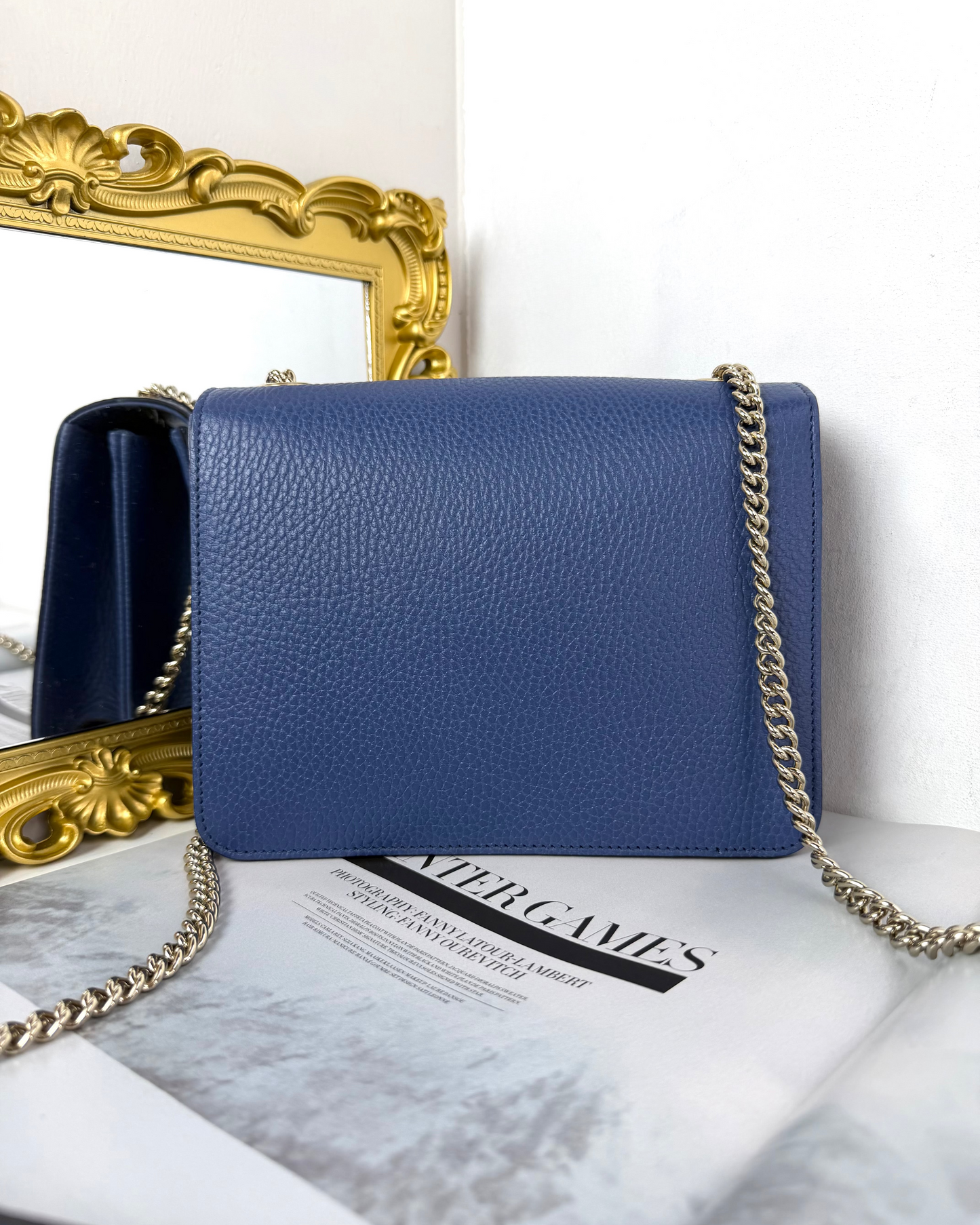 GG Interlocking Small Shoulder Bag