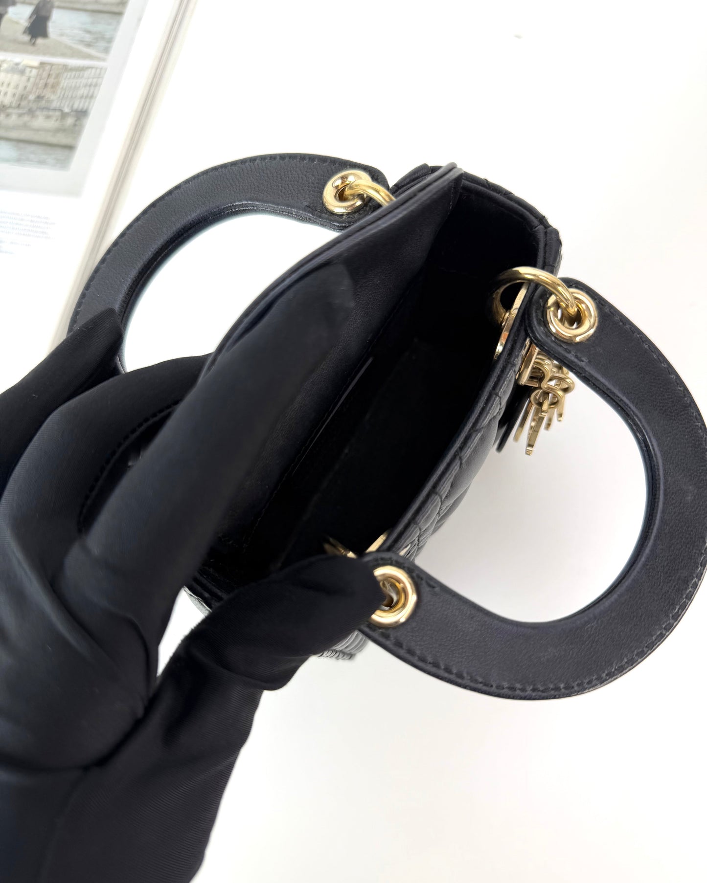 Lady Dior Micro Bag