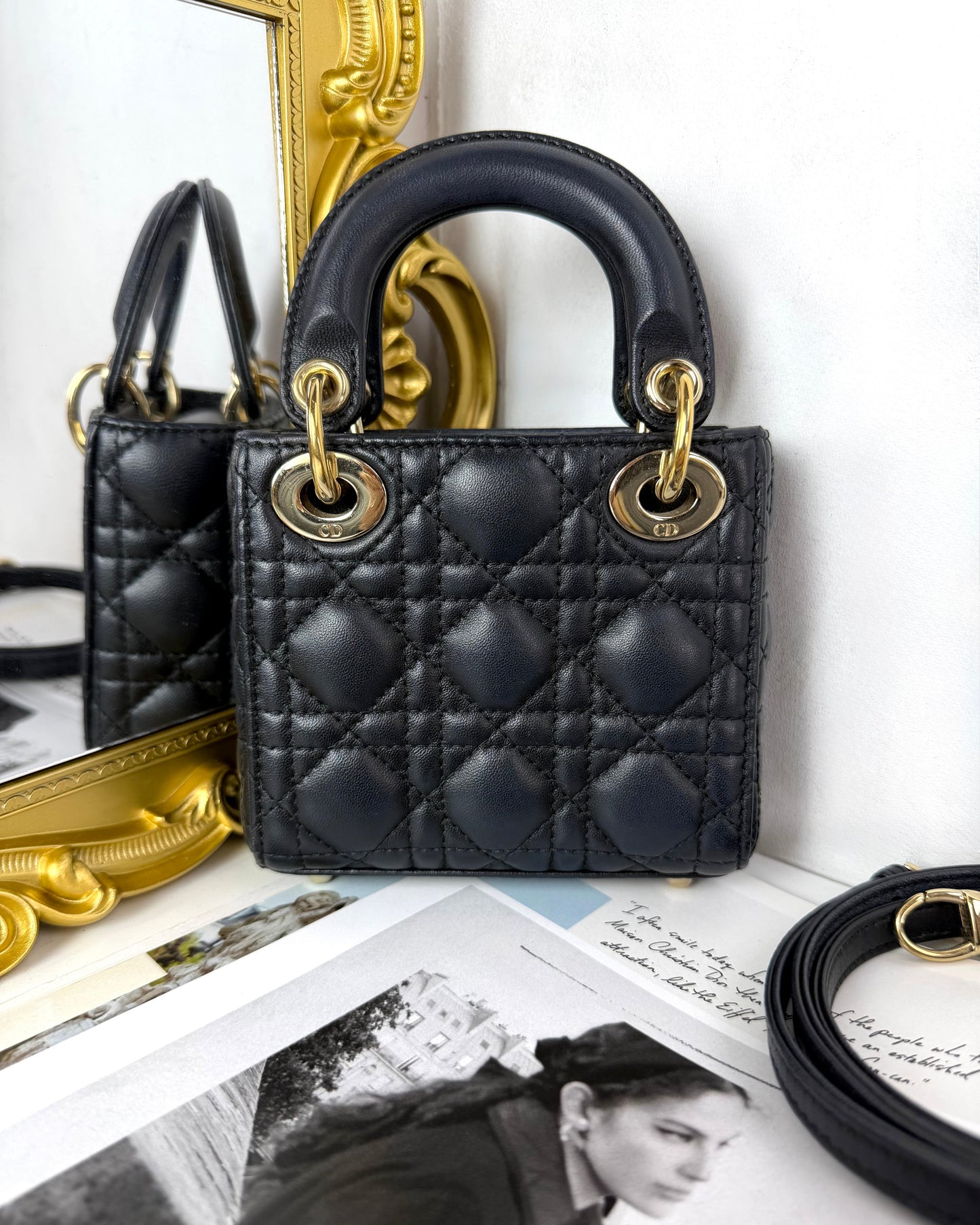 Lady Dior Micro Bag