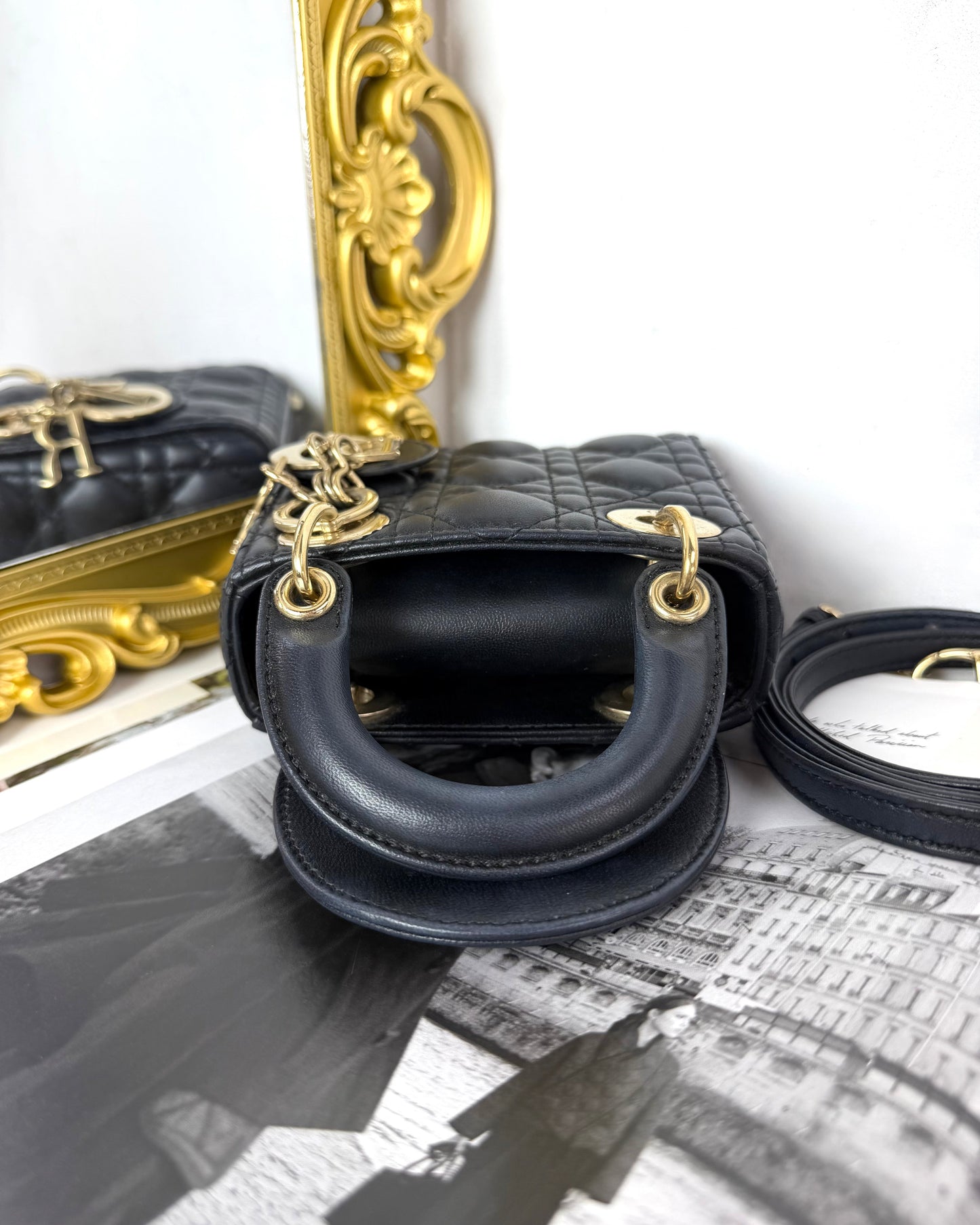 Lady Dior Micro Bag