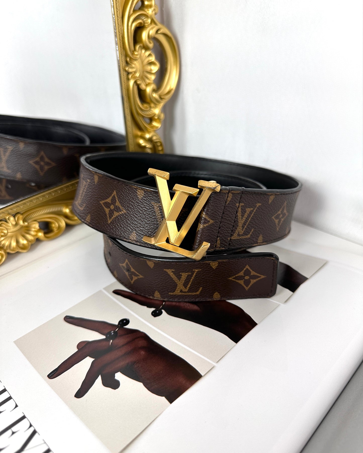 Initiales Reversible Belt