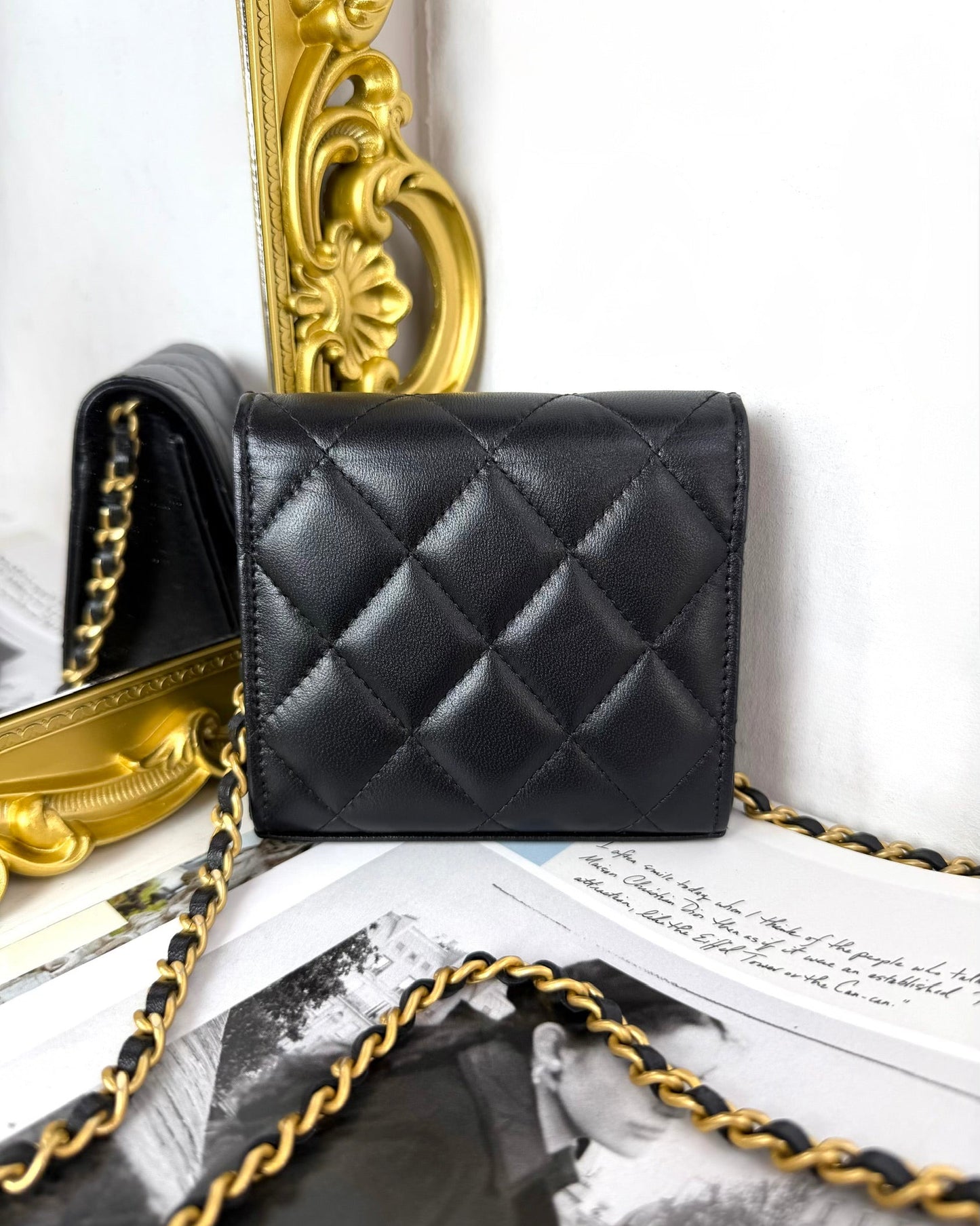 Coco Love Enamel Heart Flap Bag
