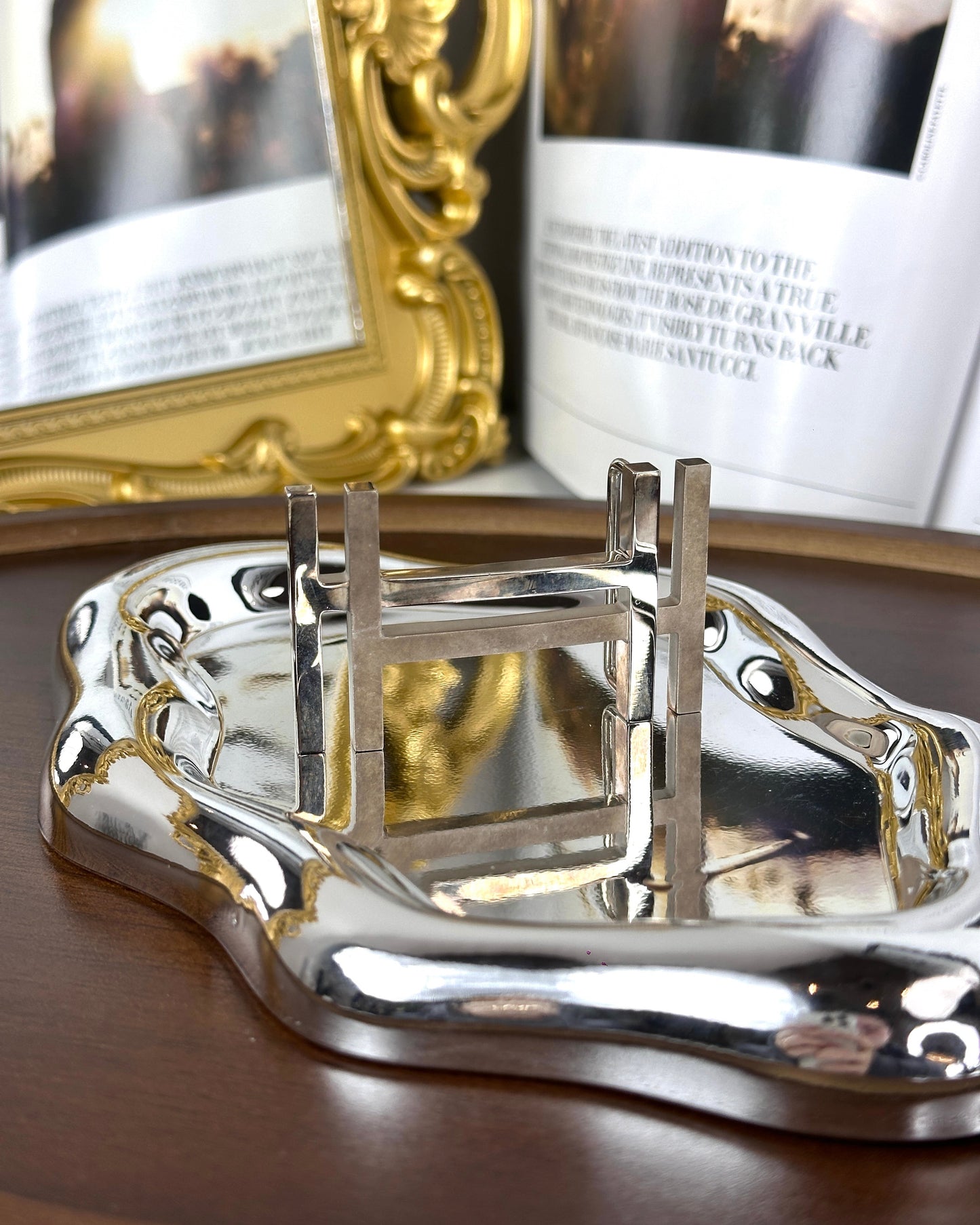 H au Carré Belt Buckle