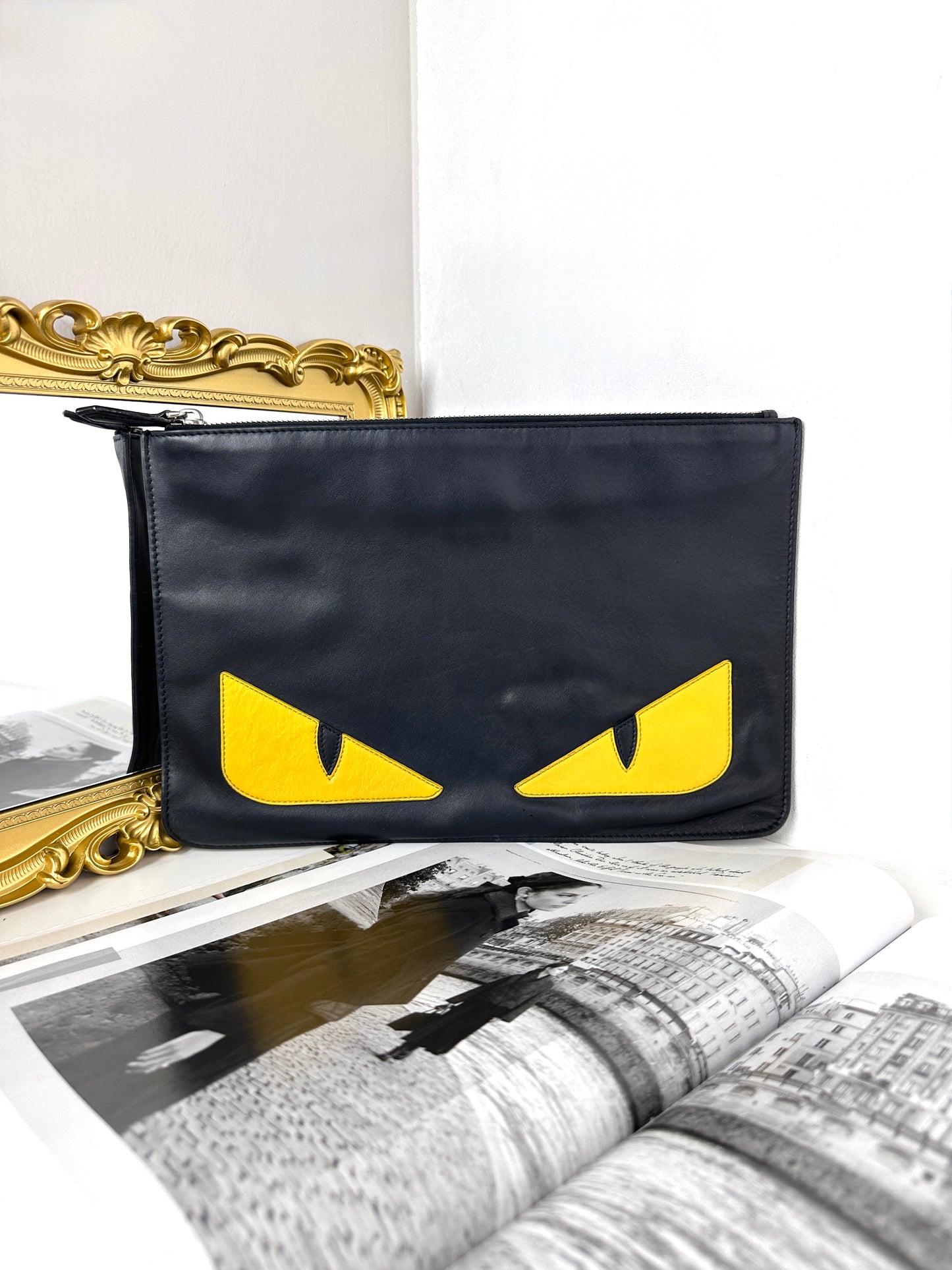 Monster Eyes Flat Pouch